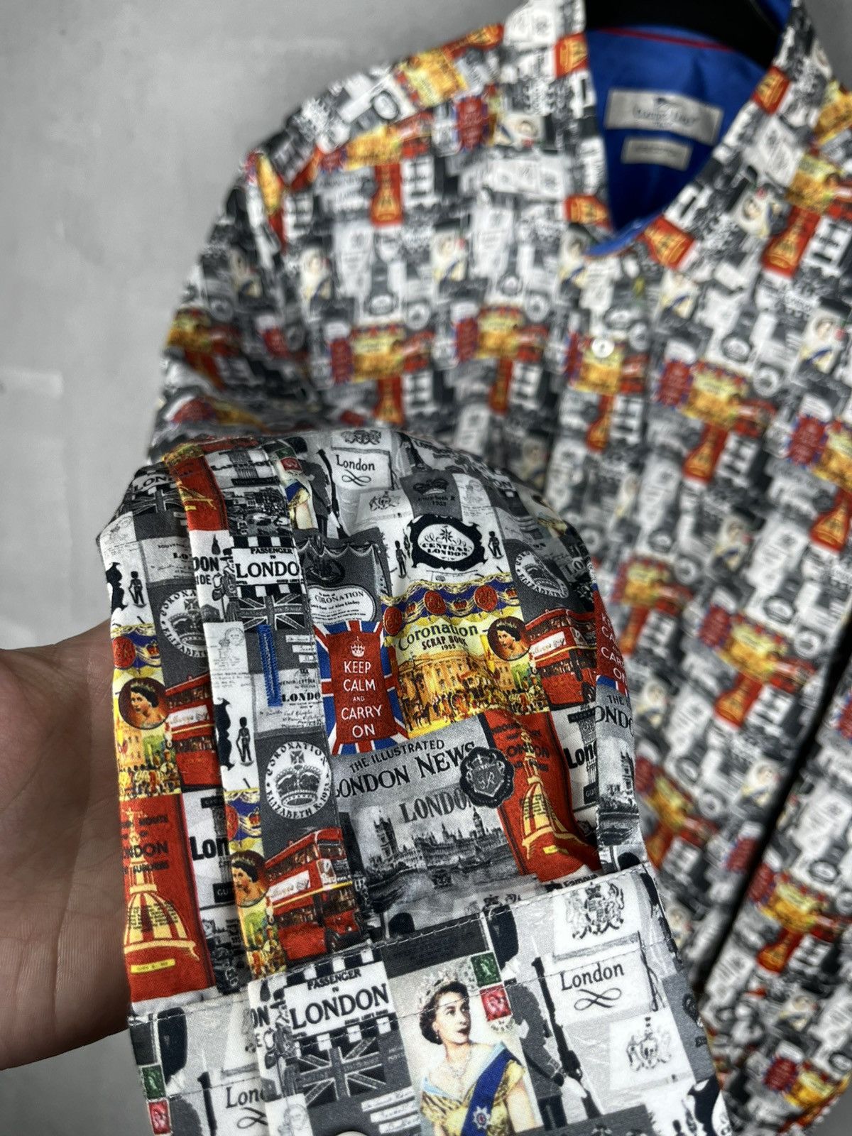 Other Claudio lugli London button shirt Size US XL / EU 56 / 4 - 10 Thumbnail