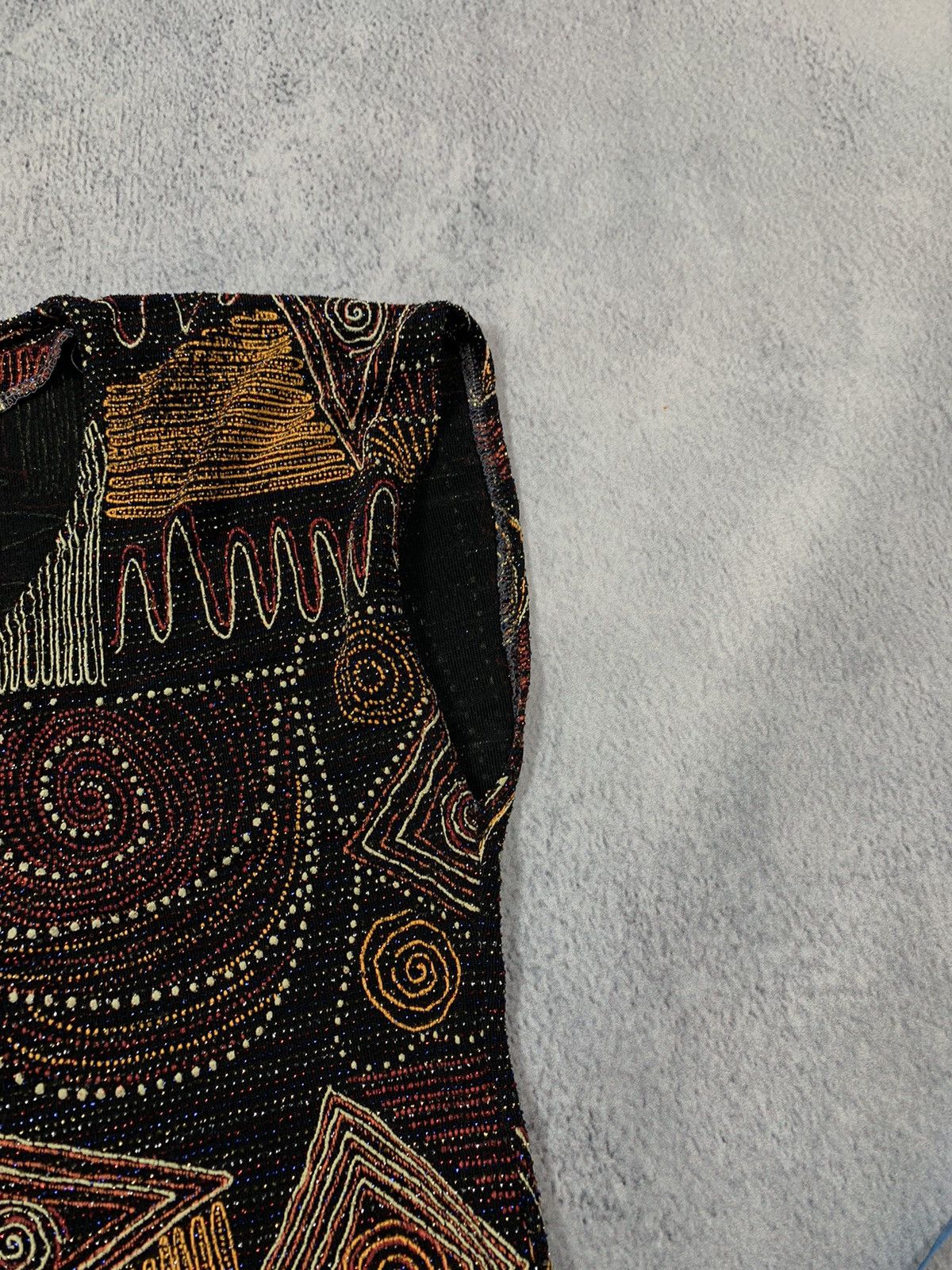 Japanese Brand × Vintage VintageY2K Geometric Japanese abstract tank top retro style Size S / US 4 / IT 40 - 7 Thumbnail