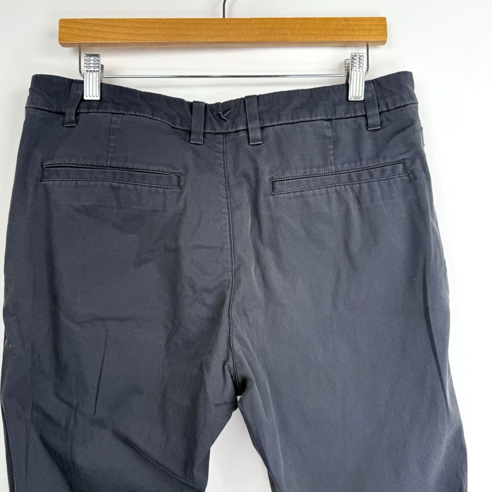Vintage Birddogs Mens 34x28 Navy Blue Chino Lined Performance Tapered Pants 34x26 Slim Boyfriends? (adjusted) Size US 34 / EU 50 - 6 Thumbnail