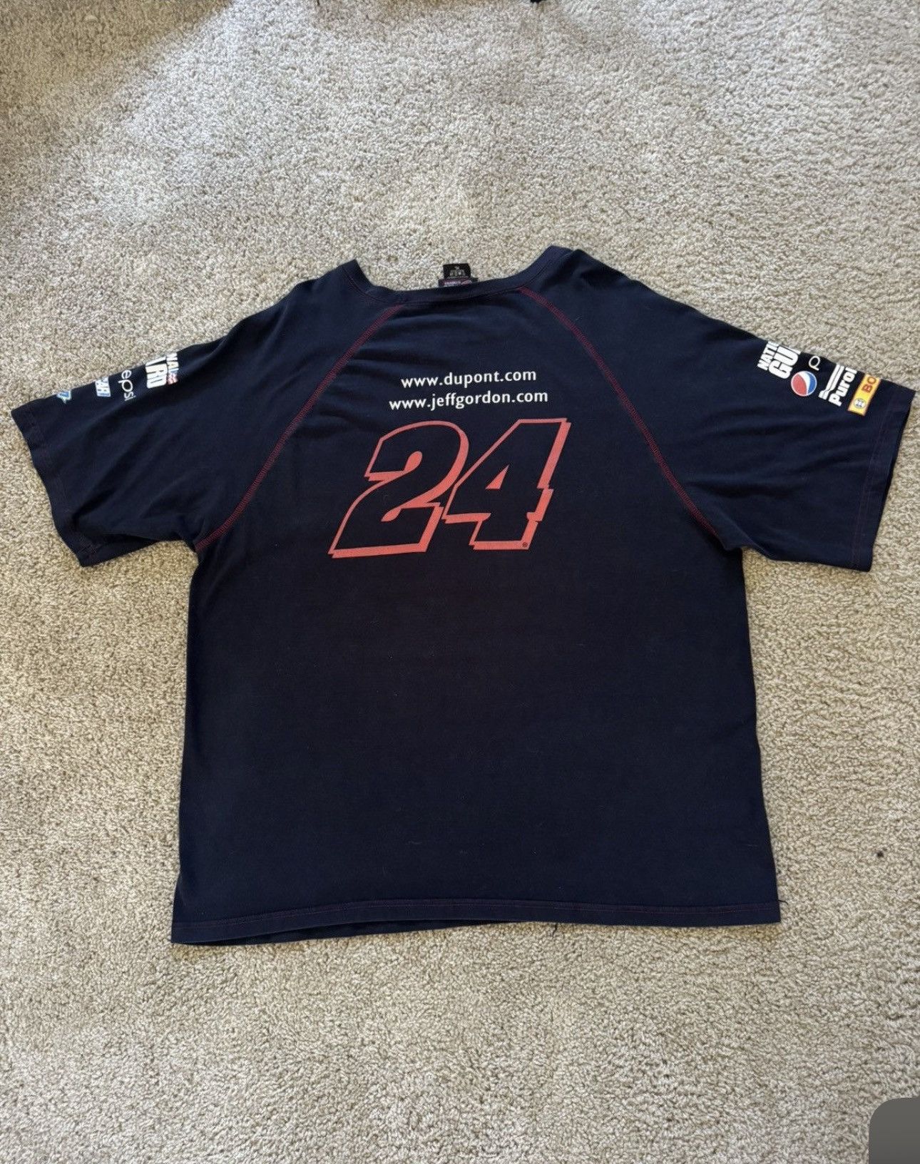 NASCAR Du Pont- Jeff Gordon Size US XL / EU 56 / 4 - 3 Thumbnail