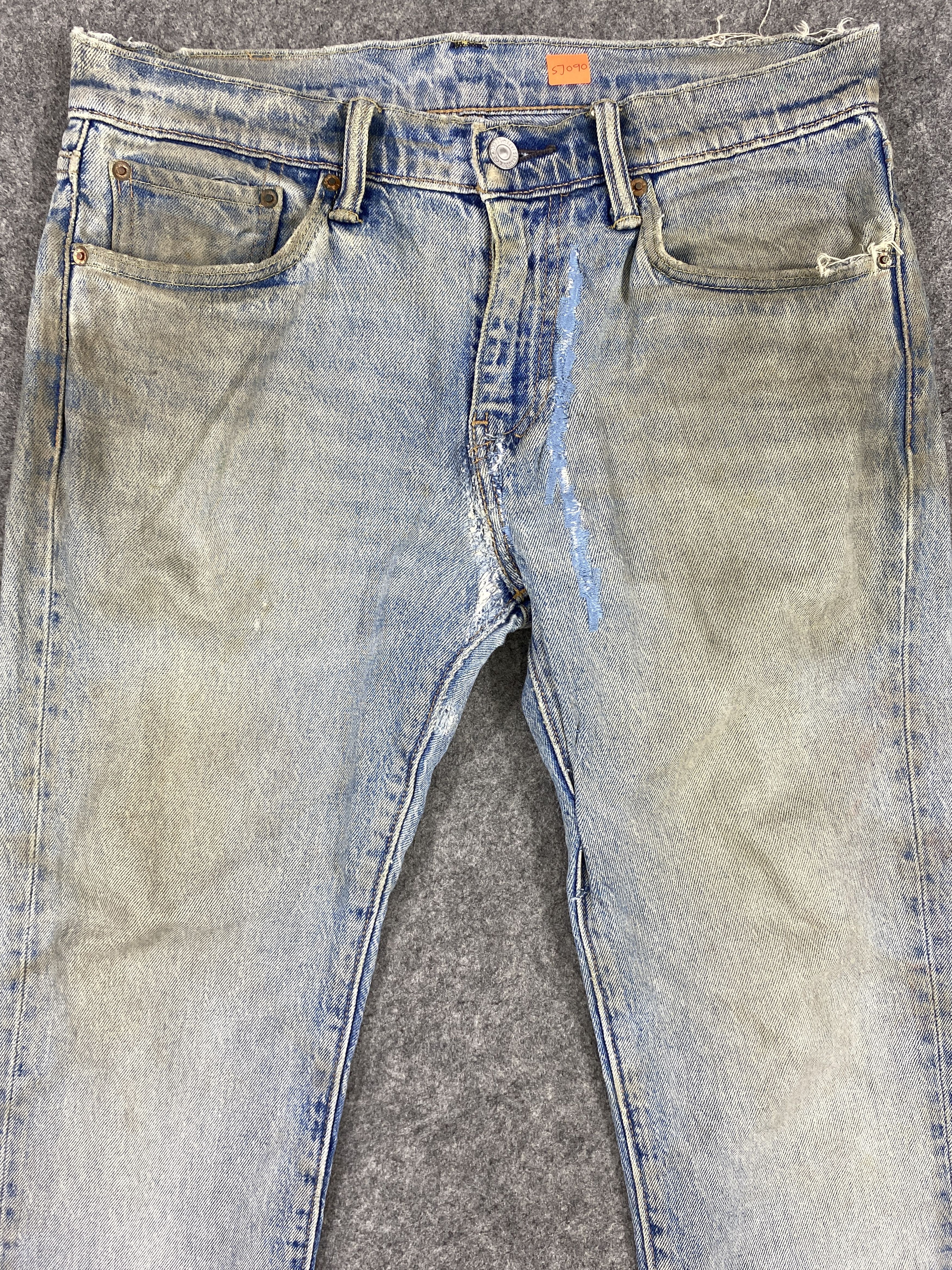 Levi's Dirty Used Blue Levi's 511 Jeans 32x26 Denim -SJ090 Size US 32 / EU 48 - 4 Thumbnail