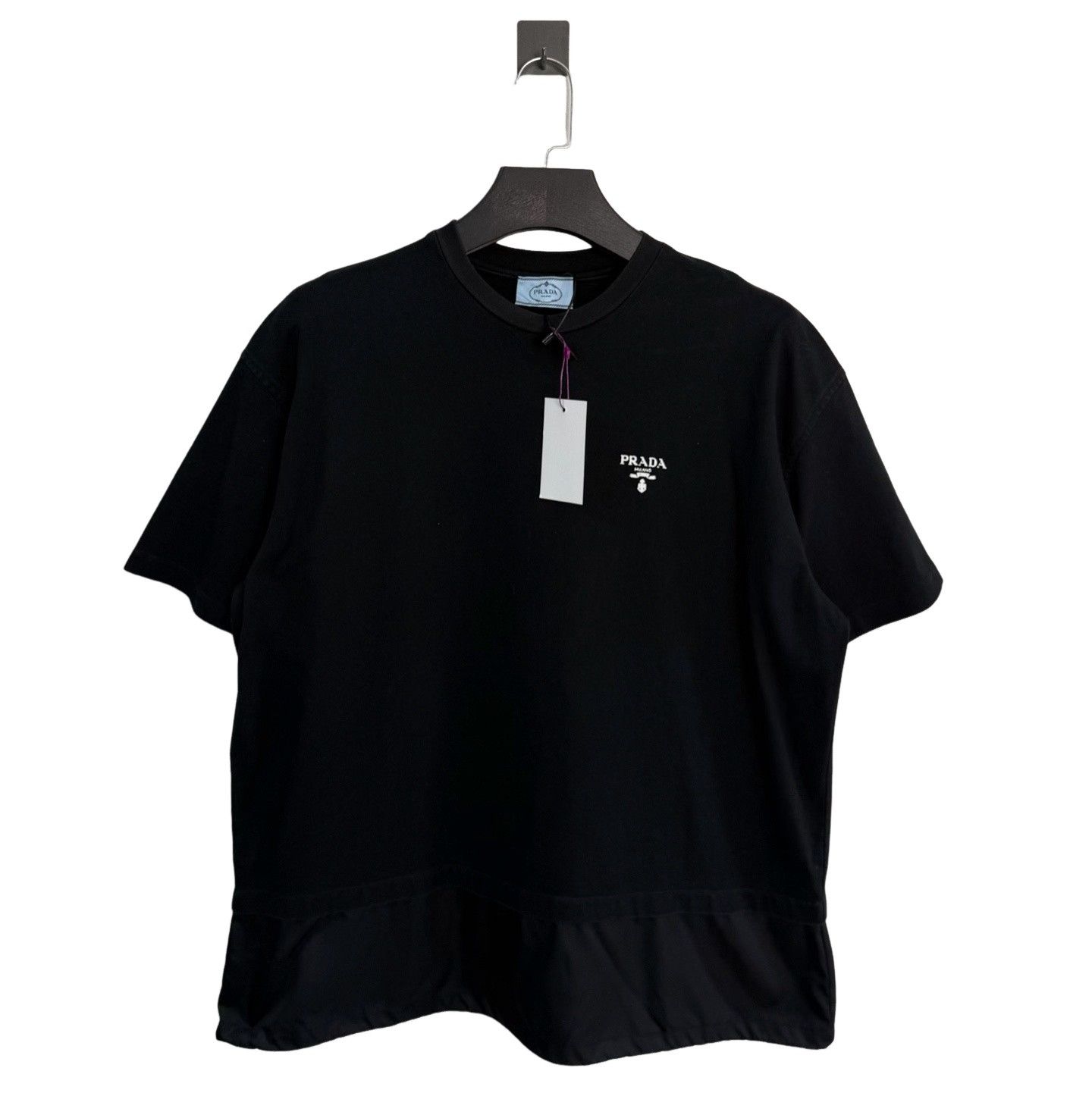 Prada Prada Logo Patch T-Shirt Size L Size US L / EU 52-54 / 3 - 1 Thumbnail