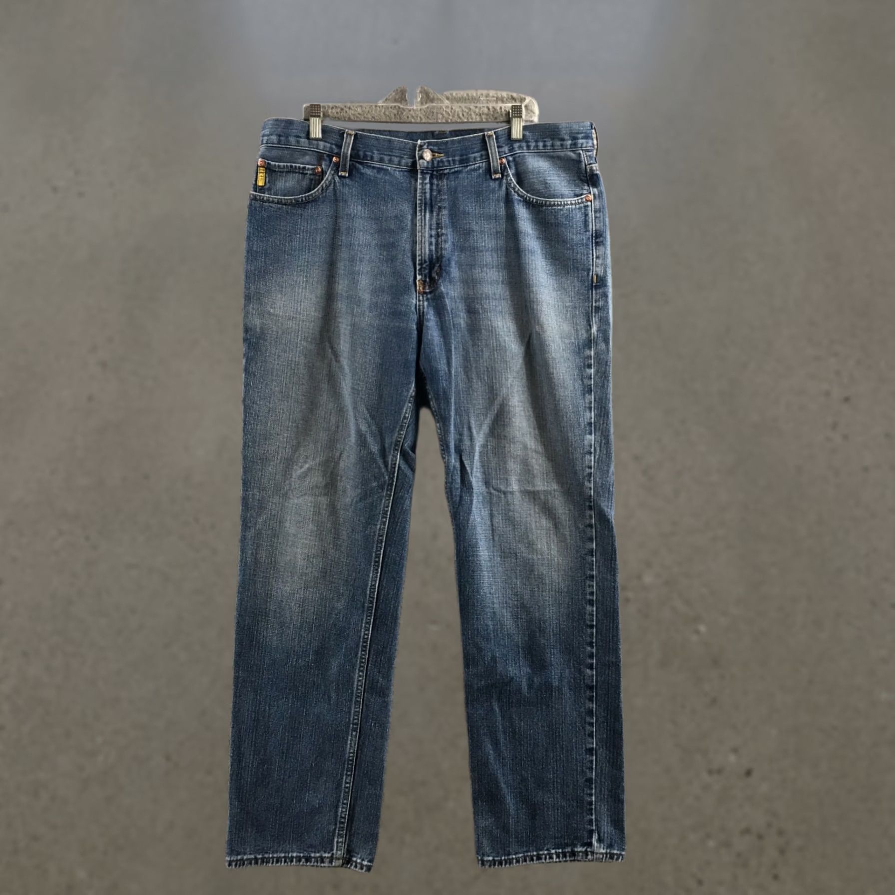 Nautica Nautica Classic Straight Jeans Mens 36x32 Blue Denim Cotton Regular Size 38 Waist 5-Pocket Denim Jeans Mens Size US 36 / EU 52 - 1 Thumbnail