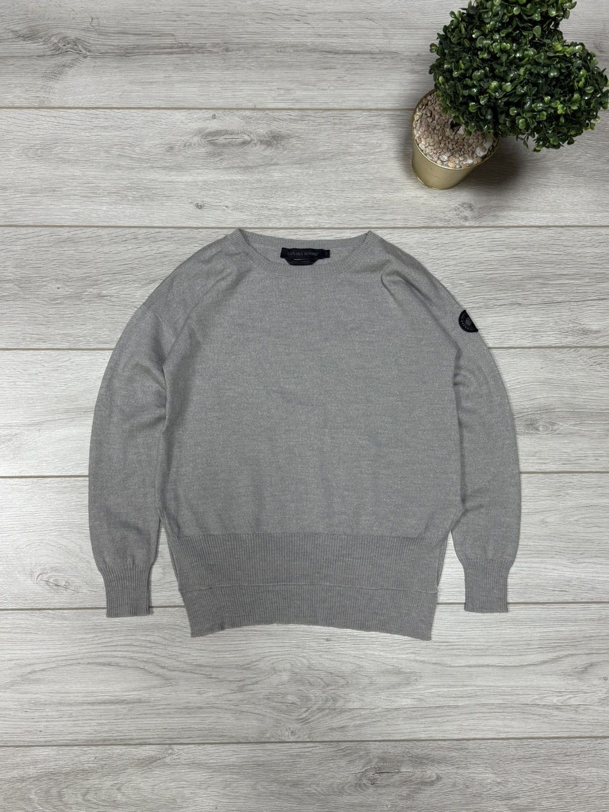 Canada Goose Canada Goose black label sweater wool Size S / US 4 / IT 40 - 1 Thumbnail