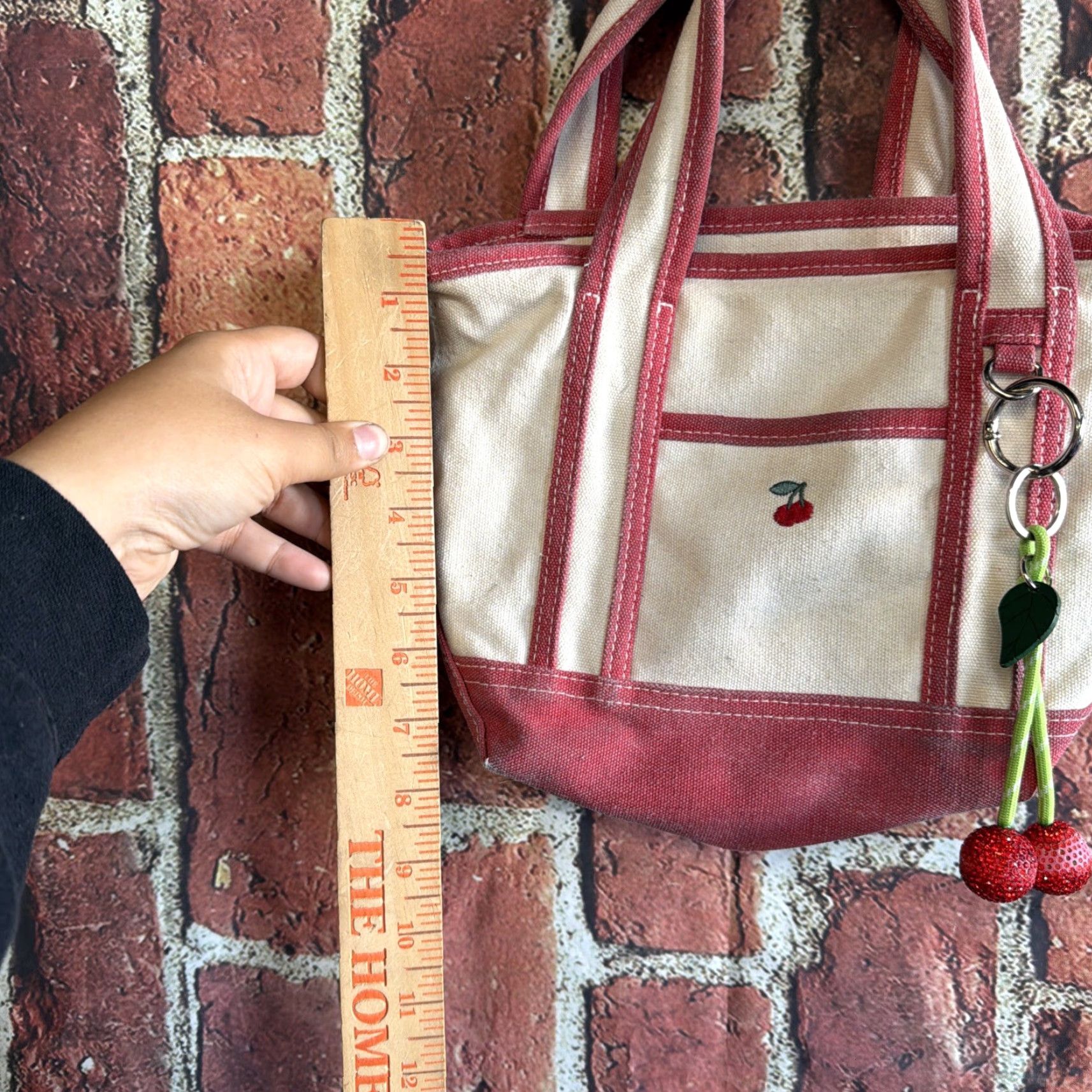 Vintage Madden Girl Tote Bags Cherry Cherries Bag Size ONE SIZE - 4 Thumbnail