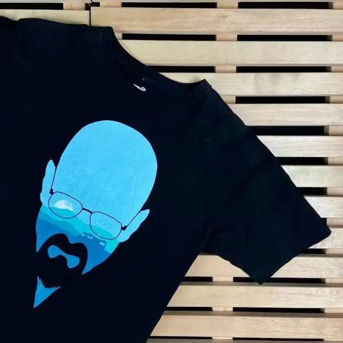 Band Tees × Vintage Mens Vintage Bad Heisenberg T Shirt Size M Size US M / EU 48-50 / 2 - 2 Thumbnail