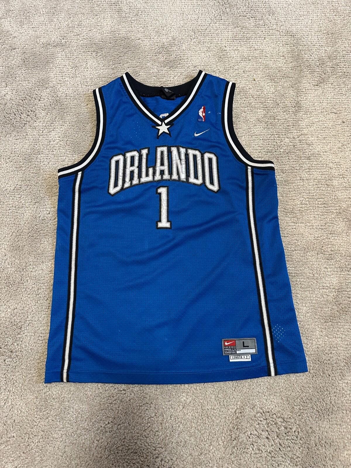 Nike Nike NBA Orlando Magic Tracy McGrady #1 Swingman Jersey Size US XXS / EU 40 - 1 Thumbnail
