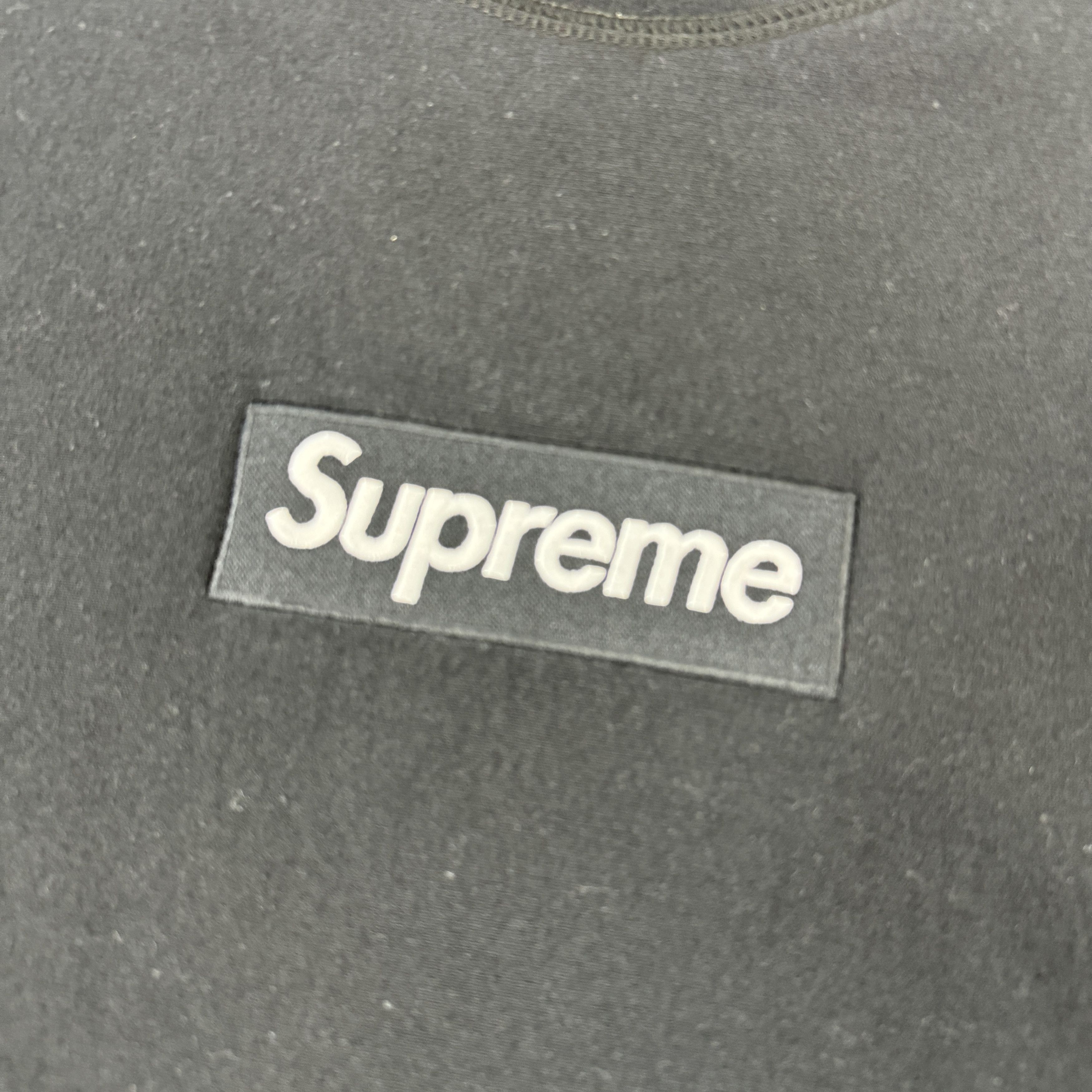 Supreme Supreme Box Logo Crewneck Sweatshirt In Black RRP £500 Size US M / EU 48-50 / 2 - 2 Thumbnail