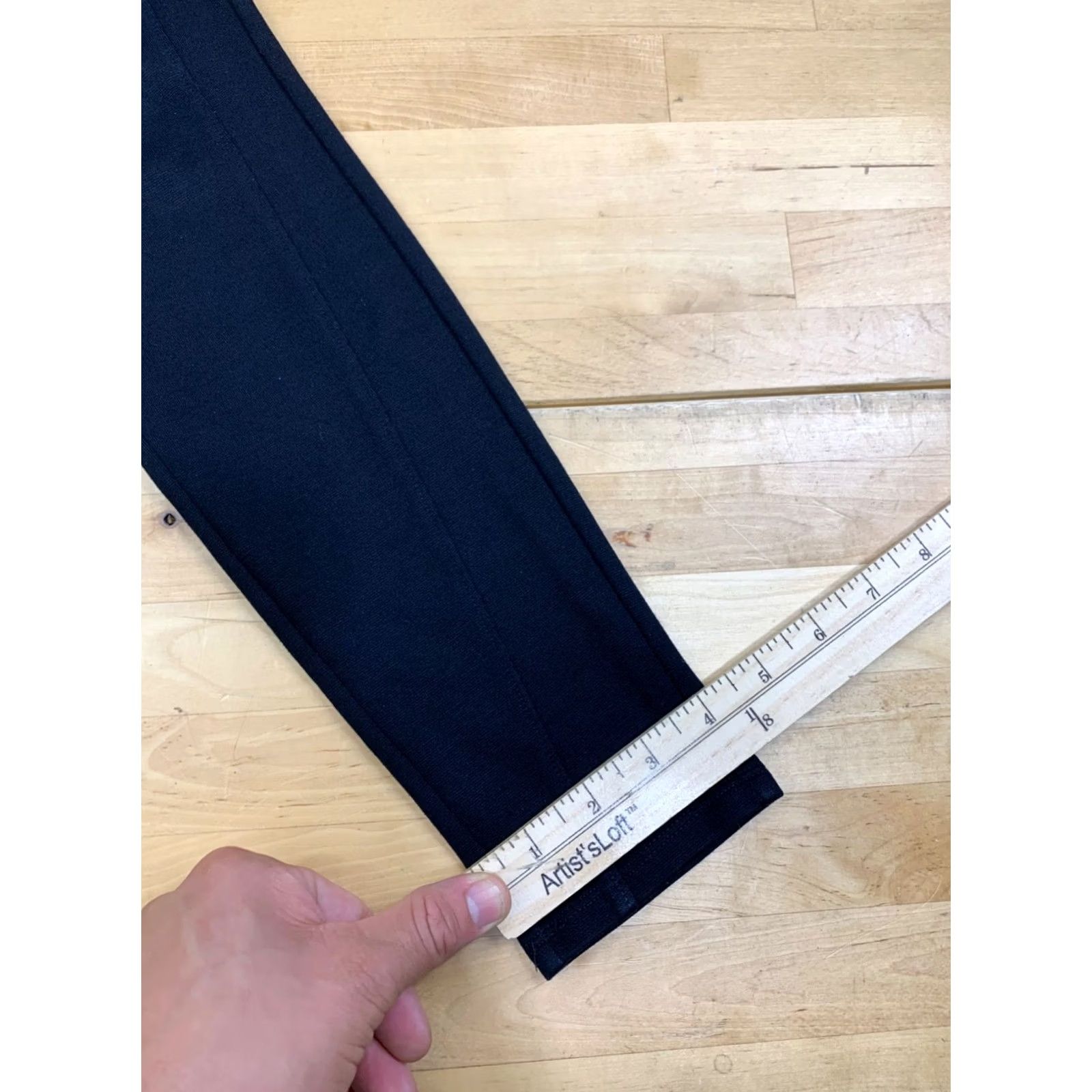 Spanx Spanx Leggings Women M Black Casual Athleisure Shaping Stretch Classic Ankle Activewear Womens Size 32" / US 10 / IT 46 - 7 Thumbnail