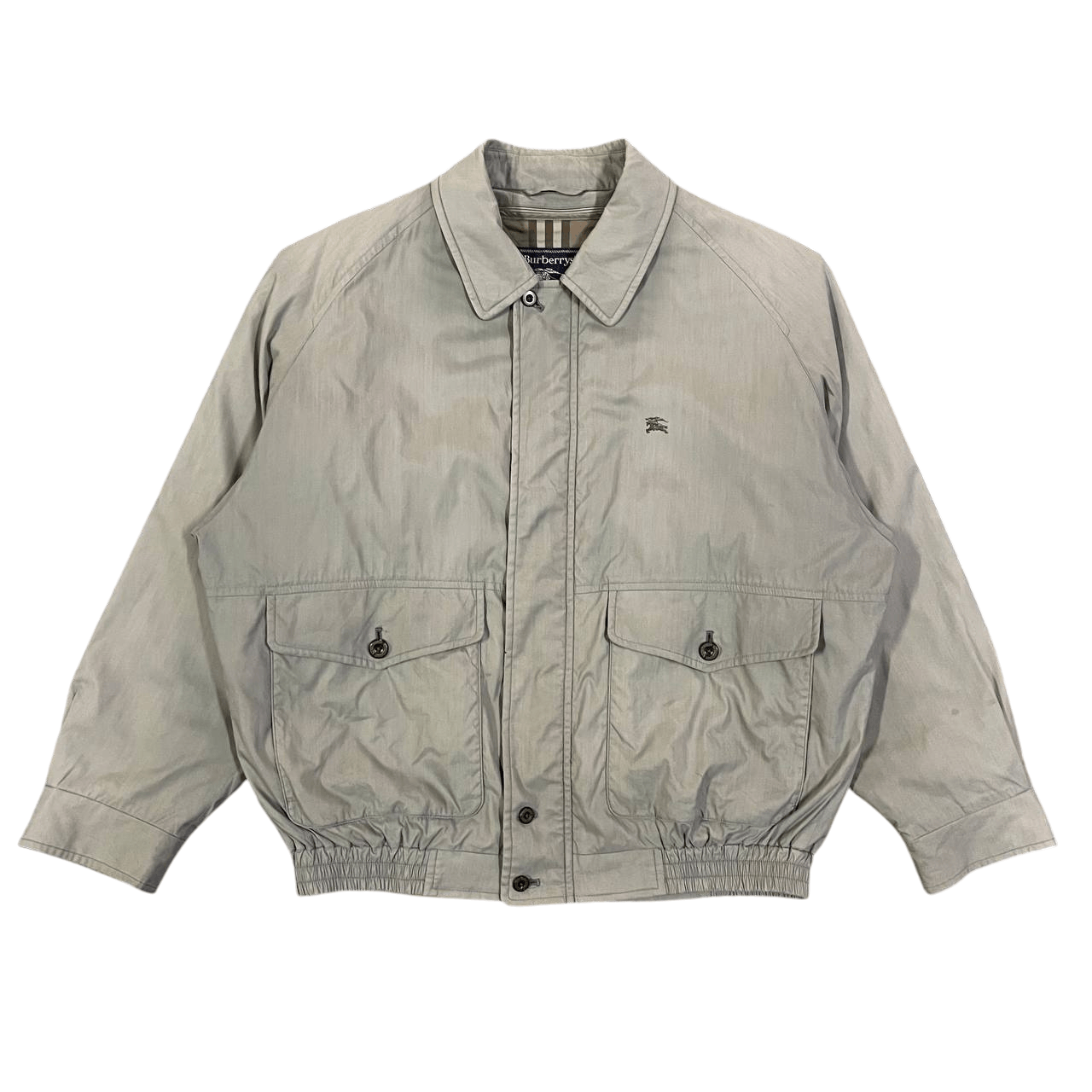 Burberry Vintage Burberry Nova Check Bomber Jacket Size US L / EU 52-54 / 3 - 2 Thumbnail