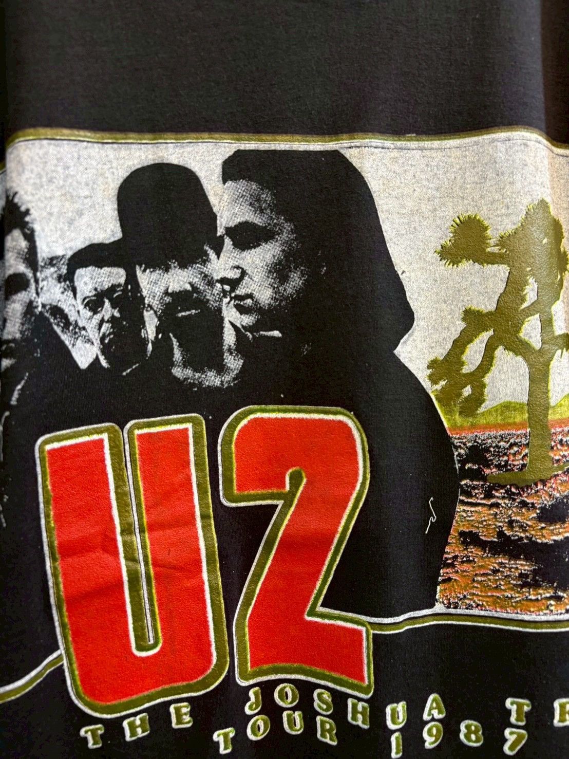 Band Tees U2 vintage tee 1987’s Size US L / EU 52-54 / 3 - 3 Thumbnail