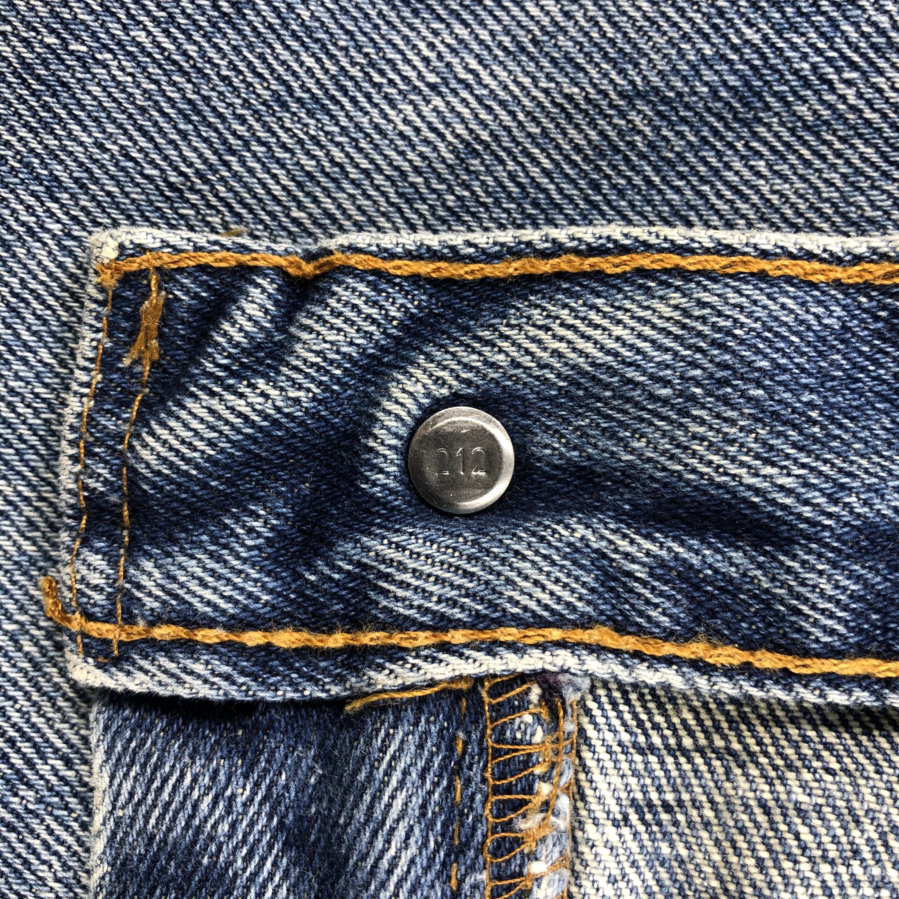Levi's 90s Vintage Blue Wash Levis 505 Jeans-J1556 Size US 38 / EU 54 - 10 Thumbnail