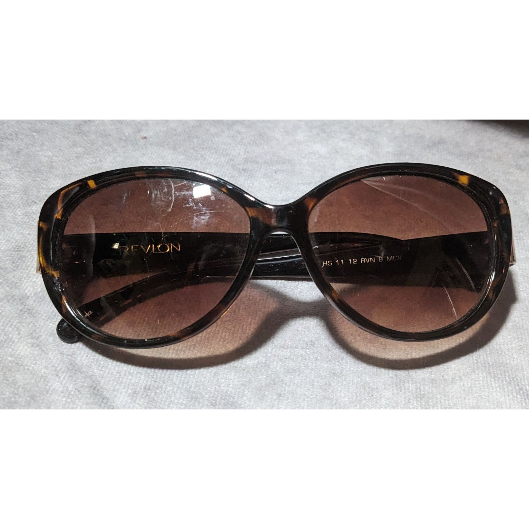 Other Retro Revlon Tortoise Shell And Leopard Print Sunglasses Size ONE SIZE - 5 Thumbnail