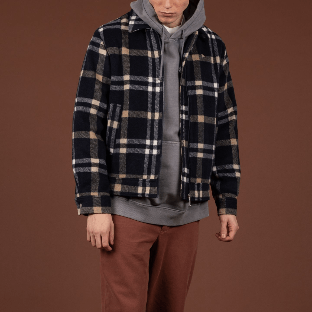 Wemoto BNWT Wemoto - Donnie - Plaid Worker Jacket - Size Small Size US S / EU 44-46 / 1 - 3 Thumbnail