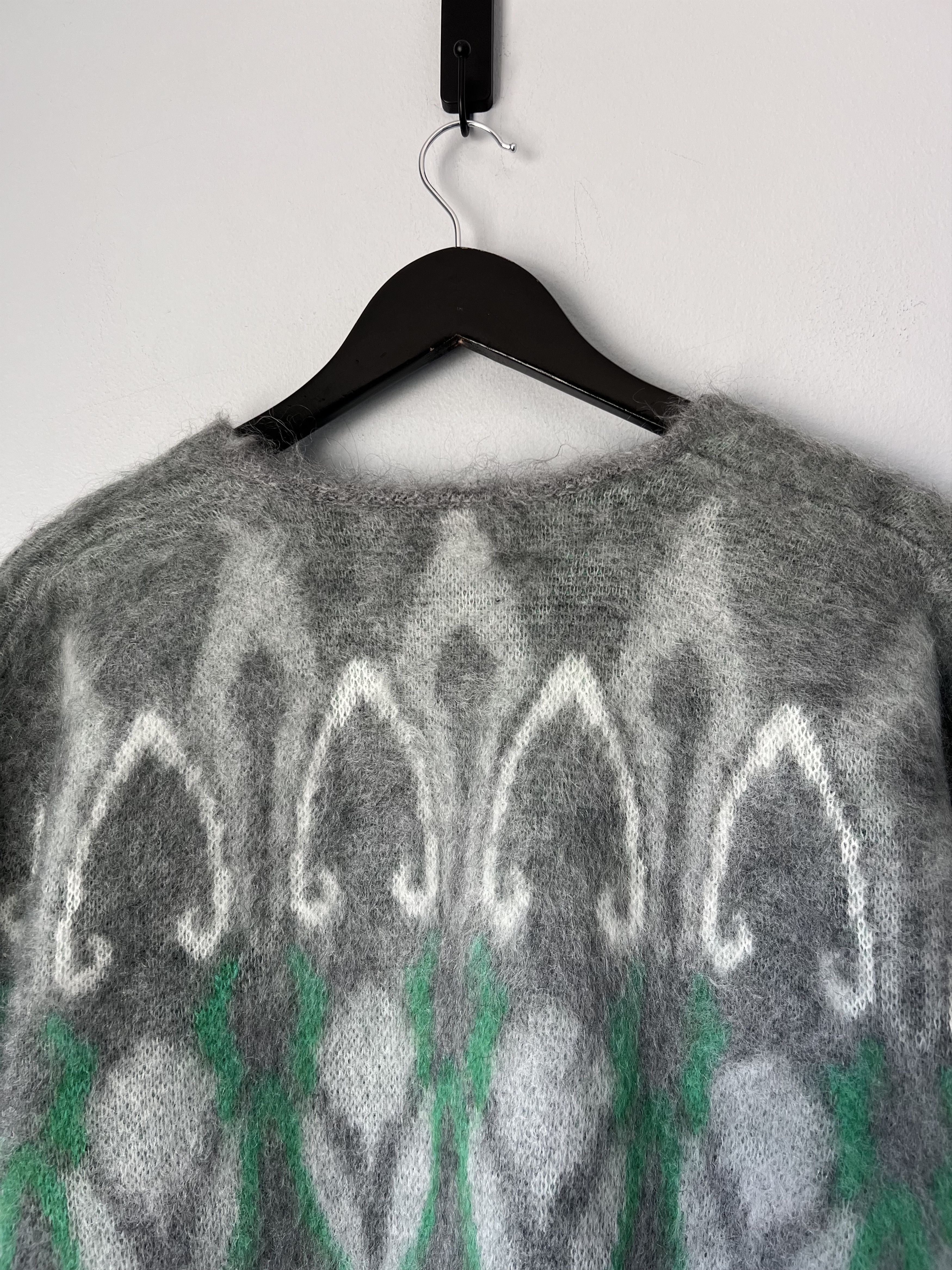 HIDDEN × Needles Needles Hidden NY Psychedelic Mohair Cardigan Size US XL / EU 56 / 4 - 7 Thumbnail