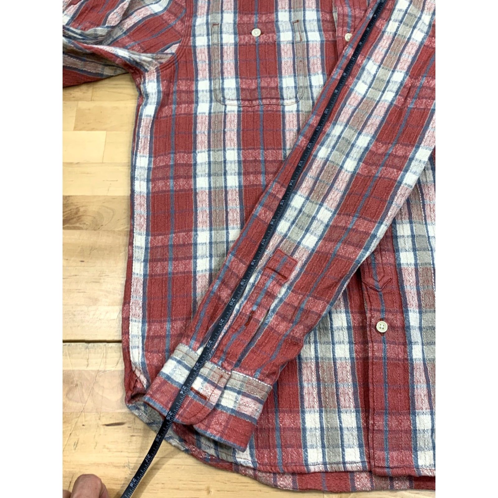 Lucky Brand Lucky Brand Button-Up Shirt M Plaid Classic Fit Casual Size US M / EU 48-50 / 2 - 6 Thumbnail