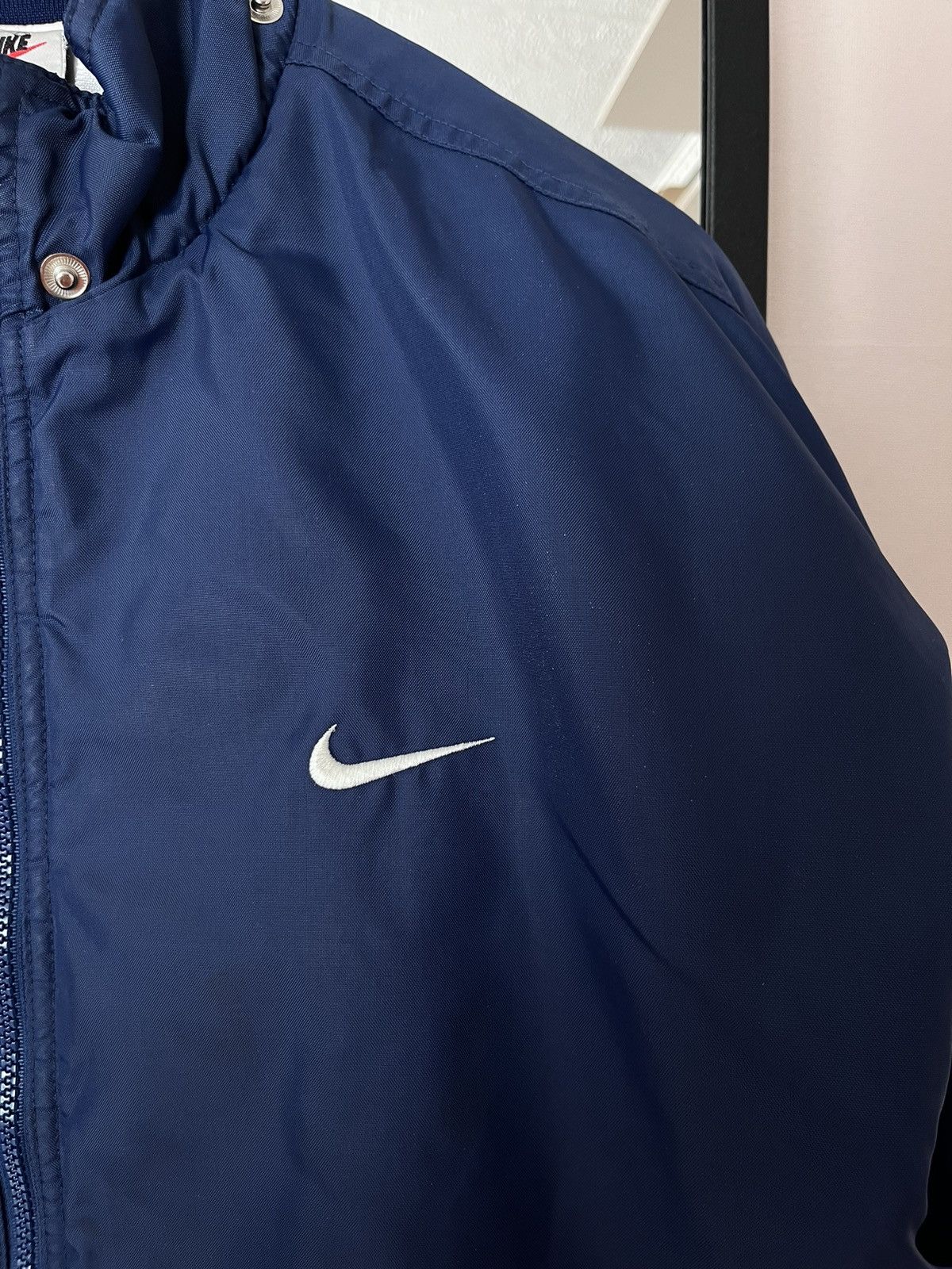 Nike Vintage Nike Nylon Track Jacket Big Logo Y2K Oversized Boxy Size US L / EU 52-54 / 3 - 14 Thumbnail