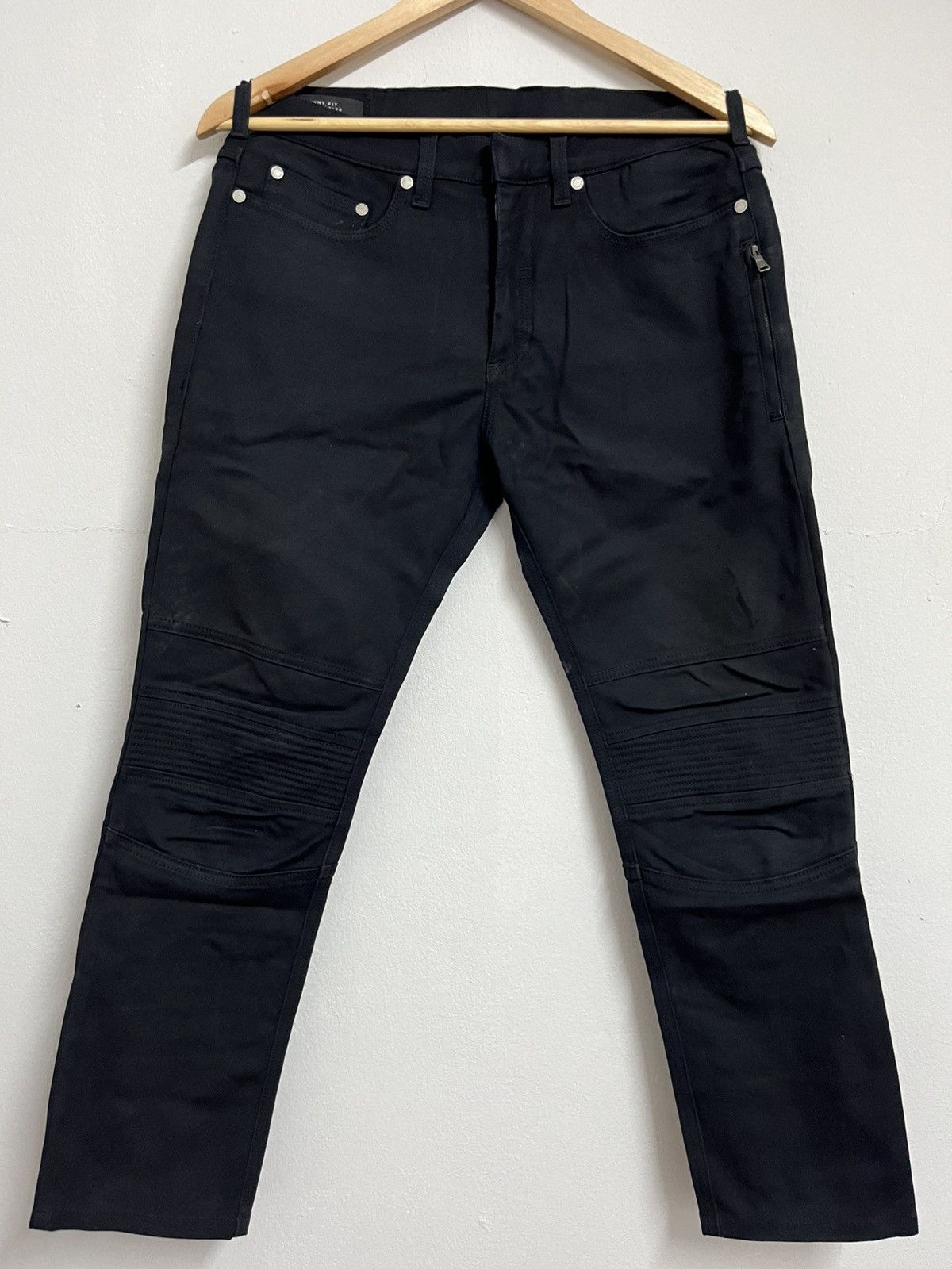 Neil Barrett 🔥 NEIL BARRETT Skinny Knee Pleated ARCHIVAL Pants Size US 32 / EU 48 - 1 Thumbnail