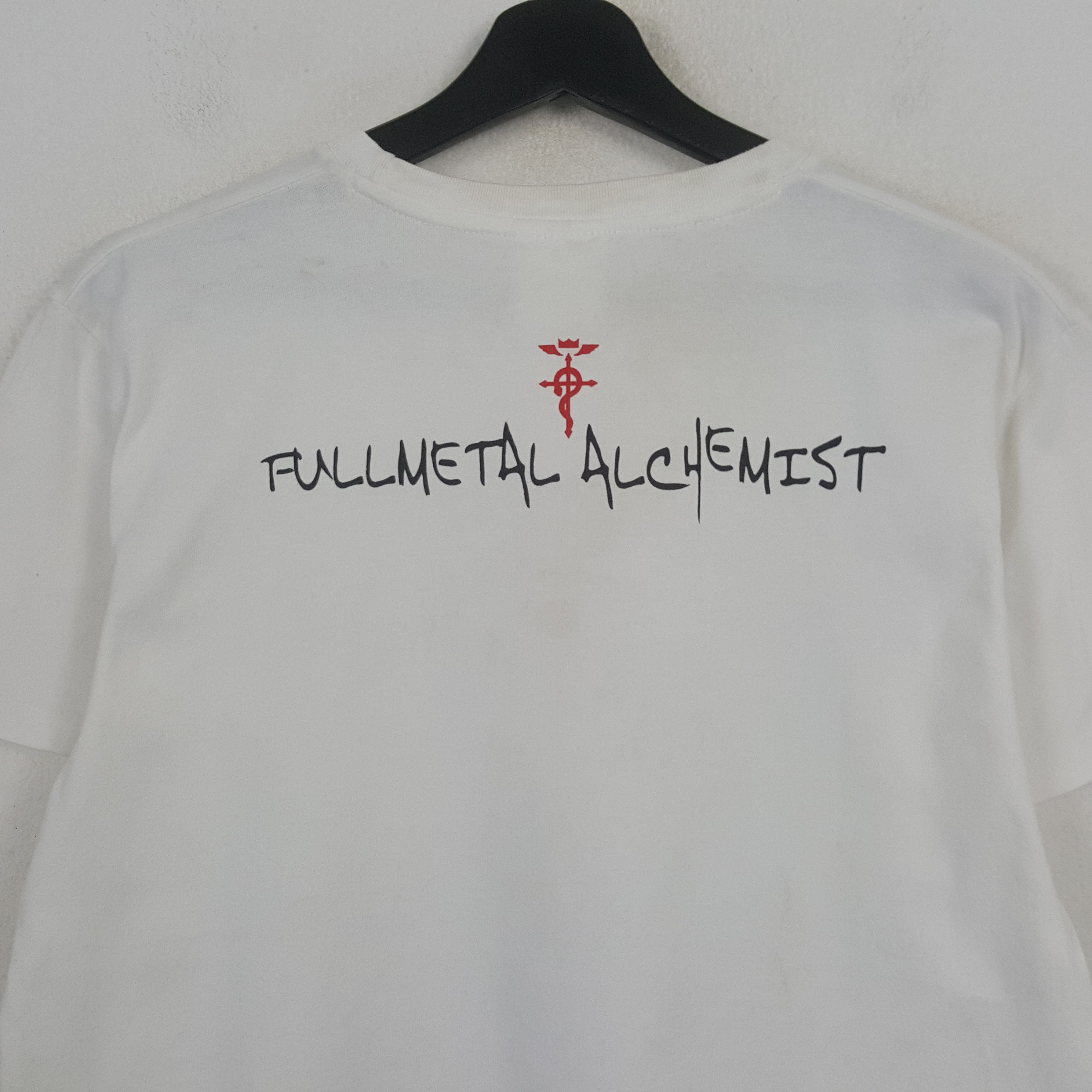 Vintage Fullmetal Alchemist Anime Cartoon Tshirt RR17 Size US M / EU 48-50 / 2 - 4 Thumbnail
