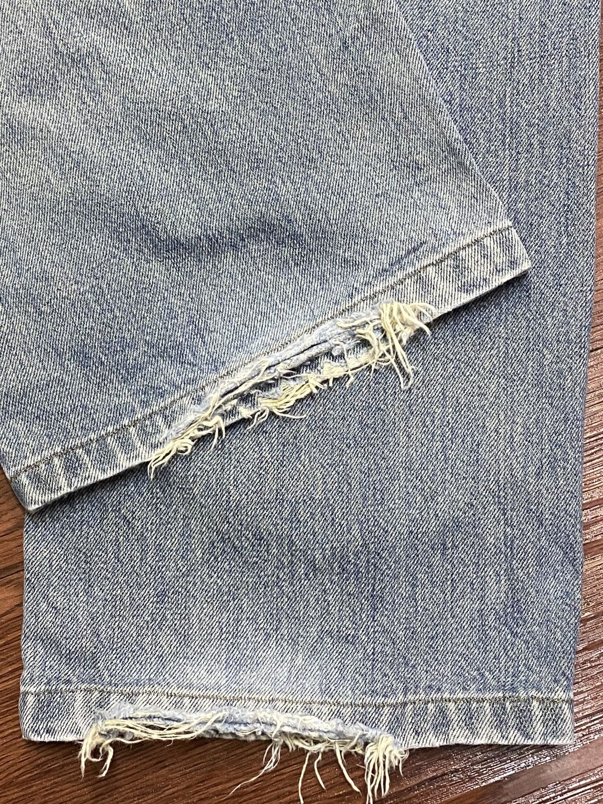 Edwin Vintage Edwin US CLASSIC Faded Wash Destroyer Loose Jeans Size US 32 / EU 48 - 14 Thumbnail