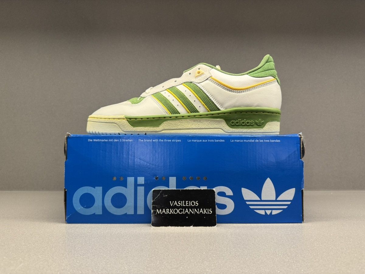 Adidas Adidas Rivalry Low 86 Chalk White Crew Green Size US 6 / EU 39 - 1 Thumbnail
