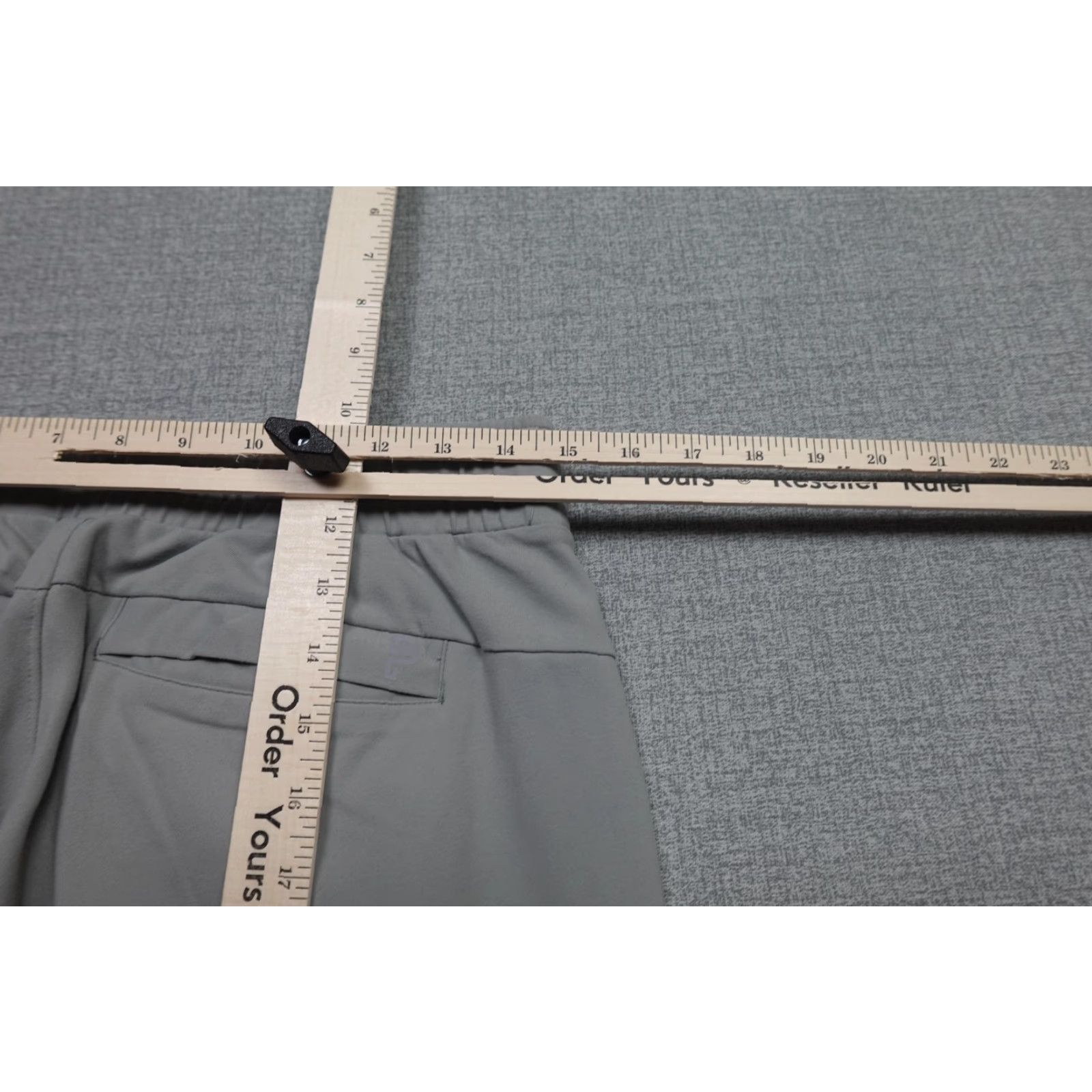 Vintage Public Rec Sweatpants Mens 32 Regular Gray Track Pants with Pockets Zip Pocket Drawstring Slim Fit Size US 32 / EU 48 - 6 Thumbnail