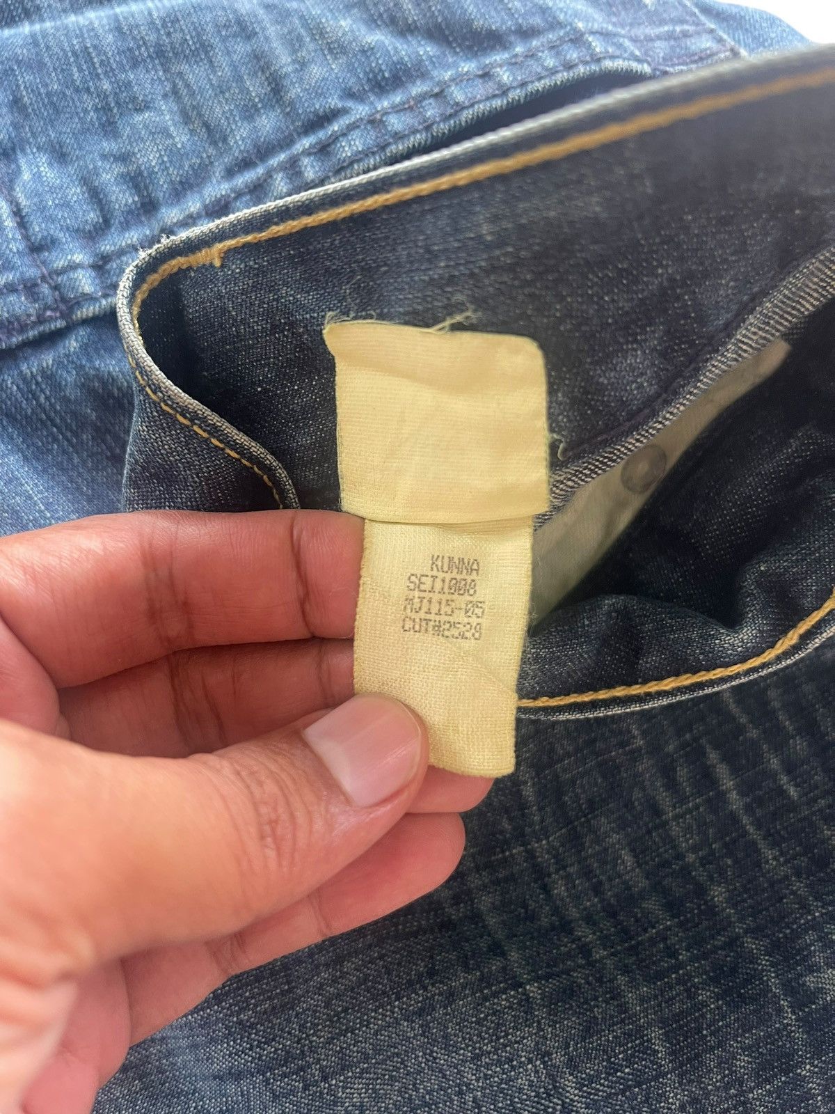Designer KUNNA BAGGY JEANS Size US 32 / EU 48 - 7 Thumbnail