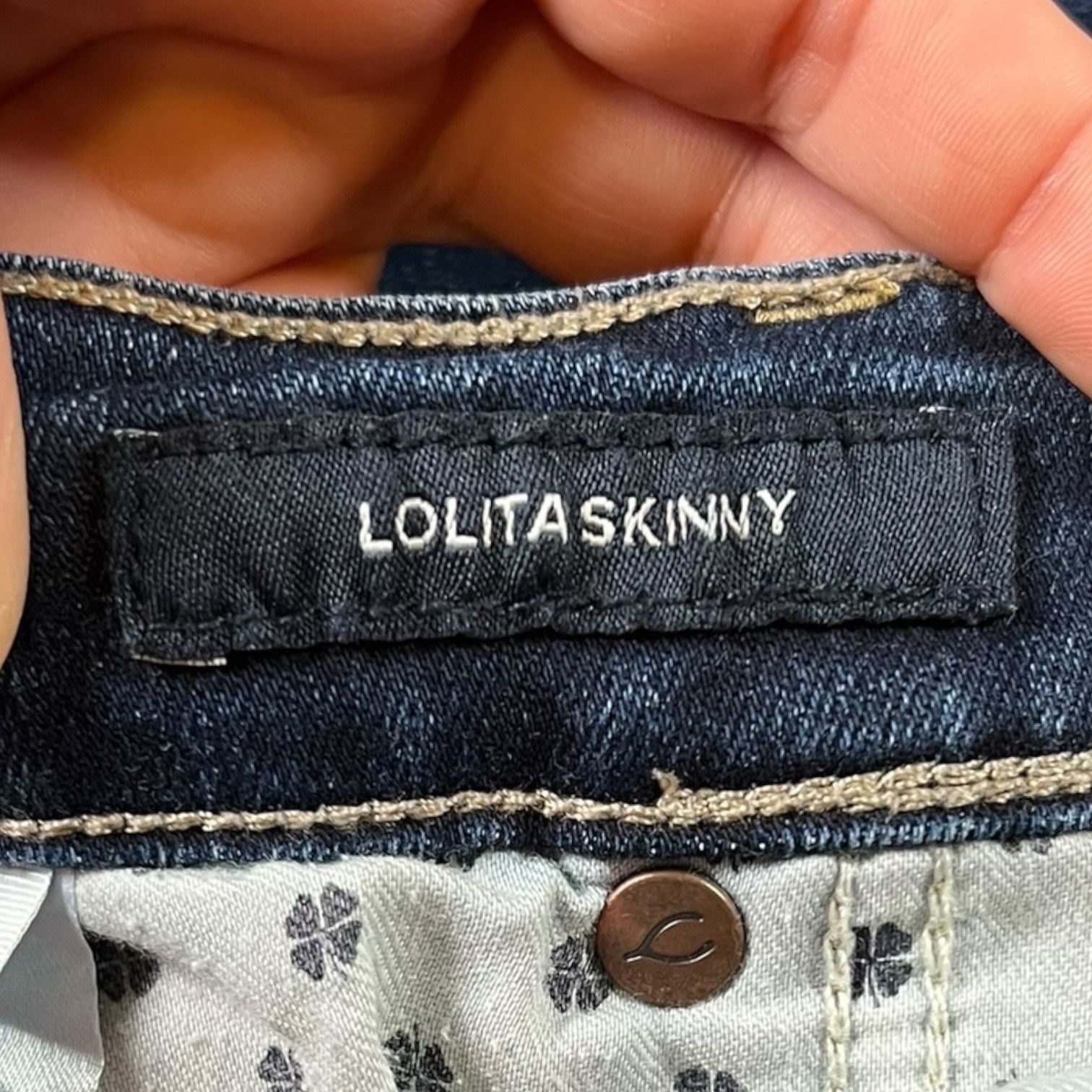 Lucky Brand Lucky Brand Lolita Skinny Womens 6/28 Ankle Cheville Stretch Size 28" / US 6 / IT 42 - 6 Thumbnail