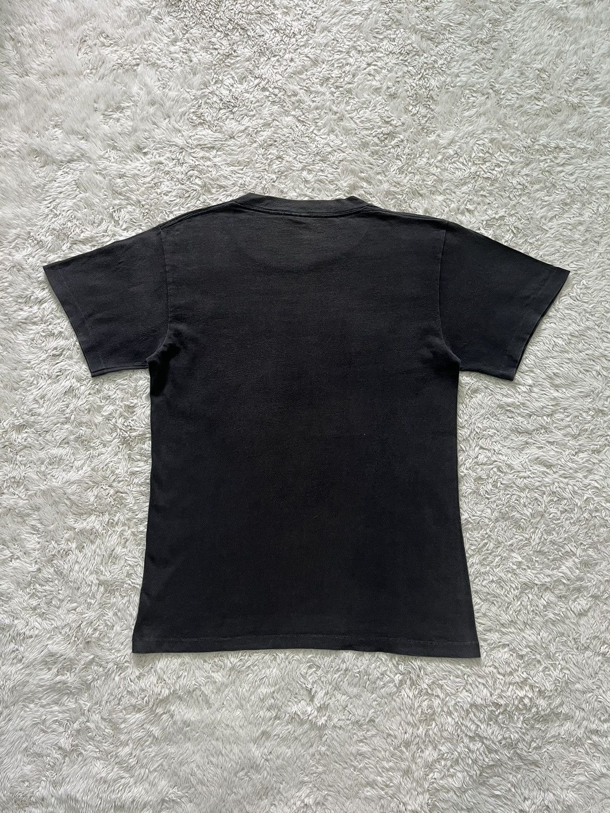 Vintage vintage 1990's "black faded" felix the cat t-shirt Size US M / EU 48-50 / 2 - 9 Thumbnail