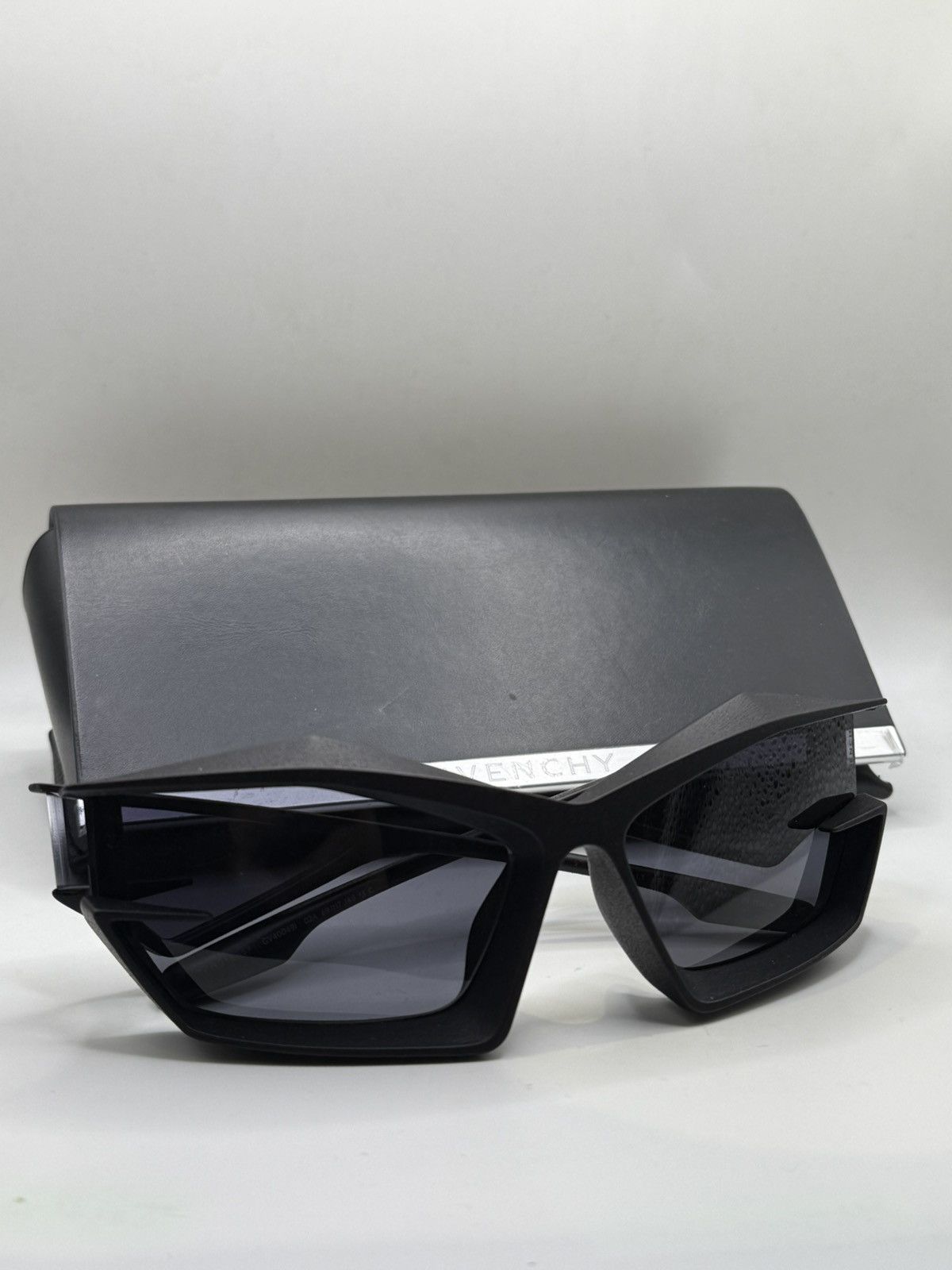 Givenchy glasses with box Givenchy Vintage Glasses -vintage Y2k silver metal glasses  main image 2