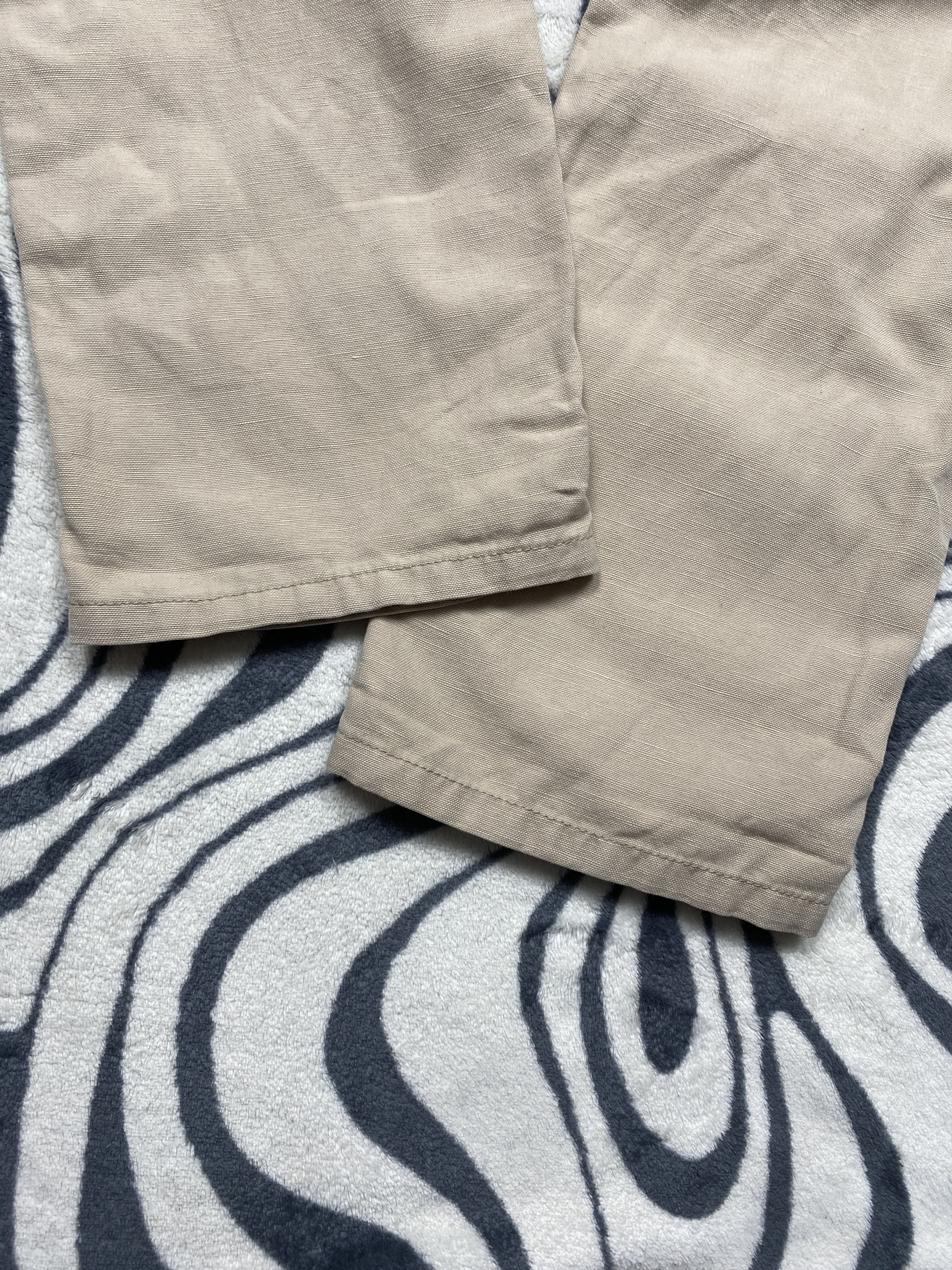Uniqlo Uniqlo Mens Cotton-Linen Denim Pants Jeans Size US 31 - 8 Thumbnail