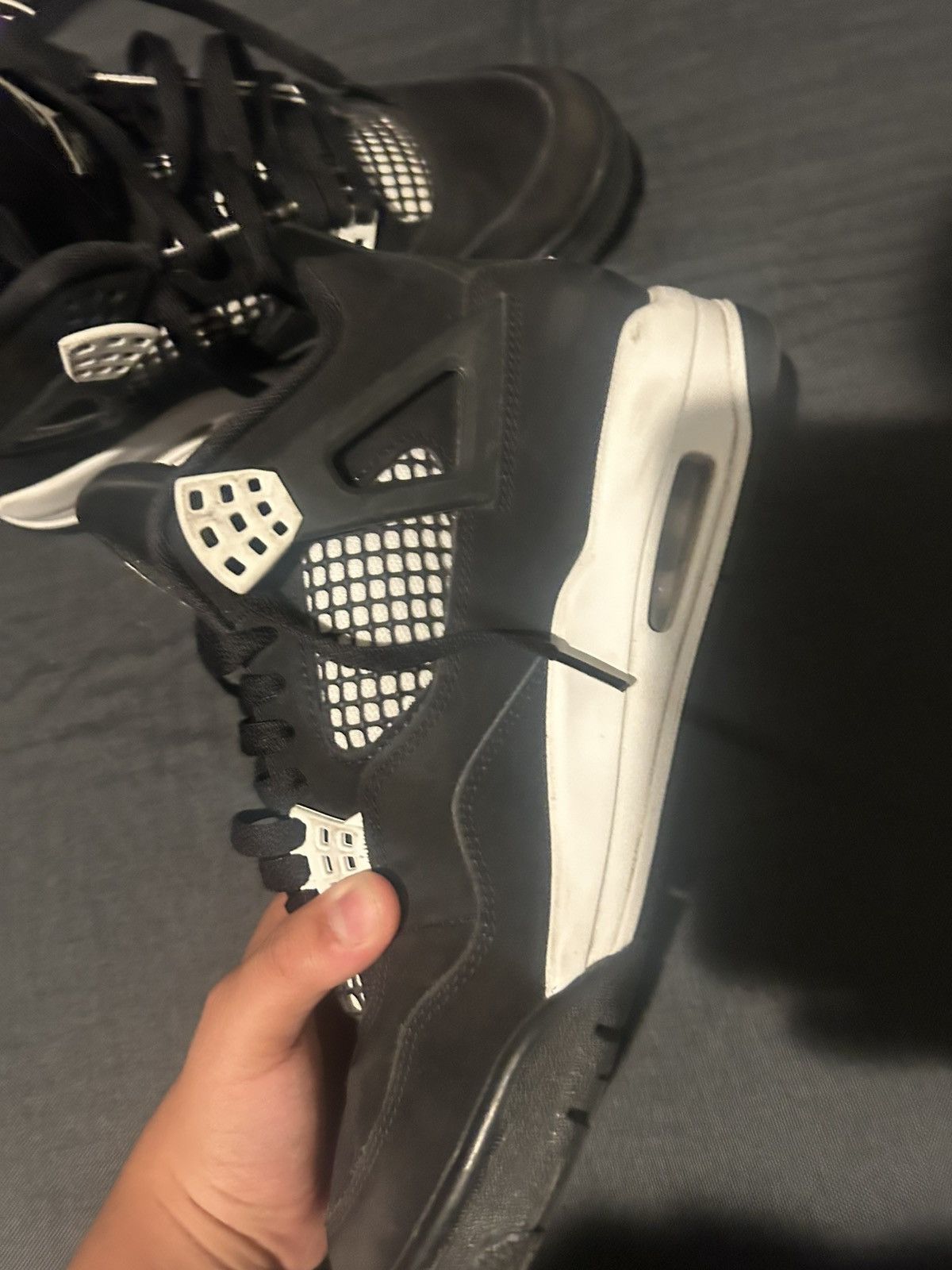Jordan Brand Jordan 4 white thunders Size US 9 / EU 42 - 5 Thumbnail