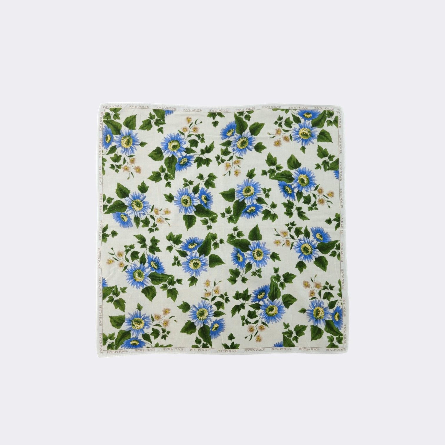 Japanese Brand Vintage Peyton Place Handkerchief Neckerchief Bandana H415I Size ONE SIZE - 2 Thumbnail