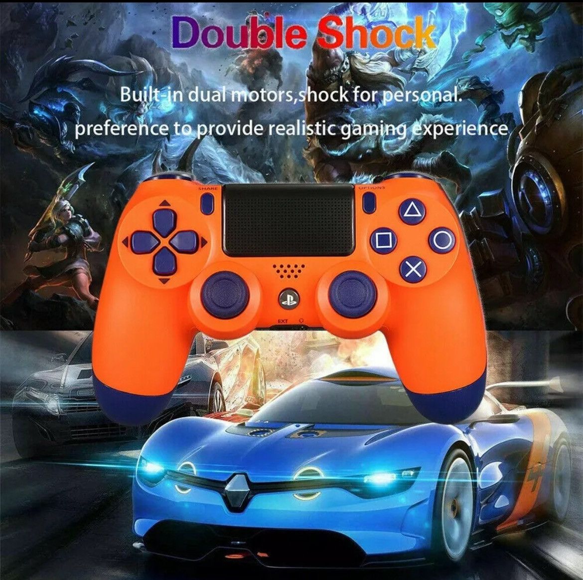 Sony PS4 Wireless DualShock controller compatible with ps4 and PC Size ONE SIZE - 9 Thumbnail