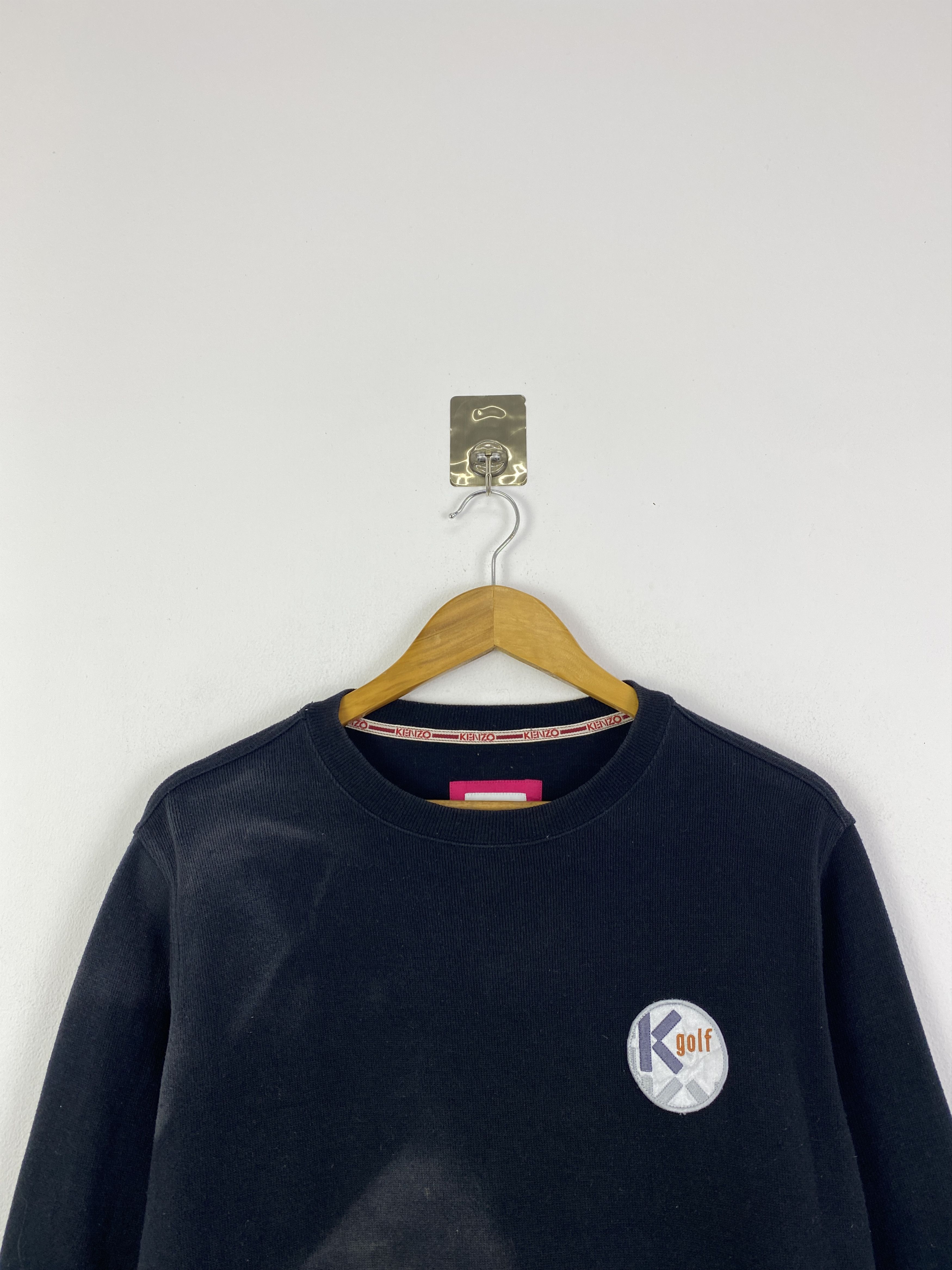 Kenzo Vintage Kenzo Faded Pullover Sweatshirt SH0125 Size US L / EU 52-54 / 3 - 2 Thumbnail