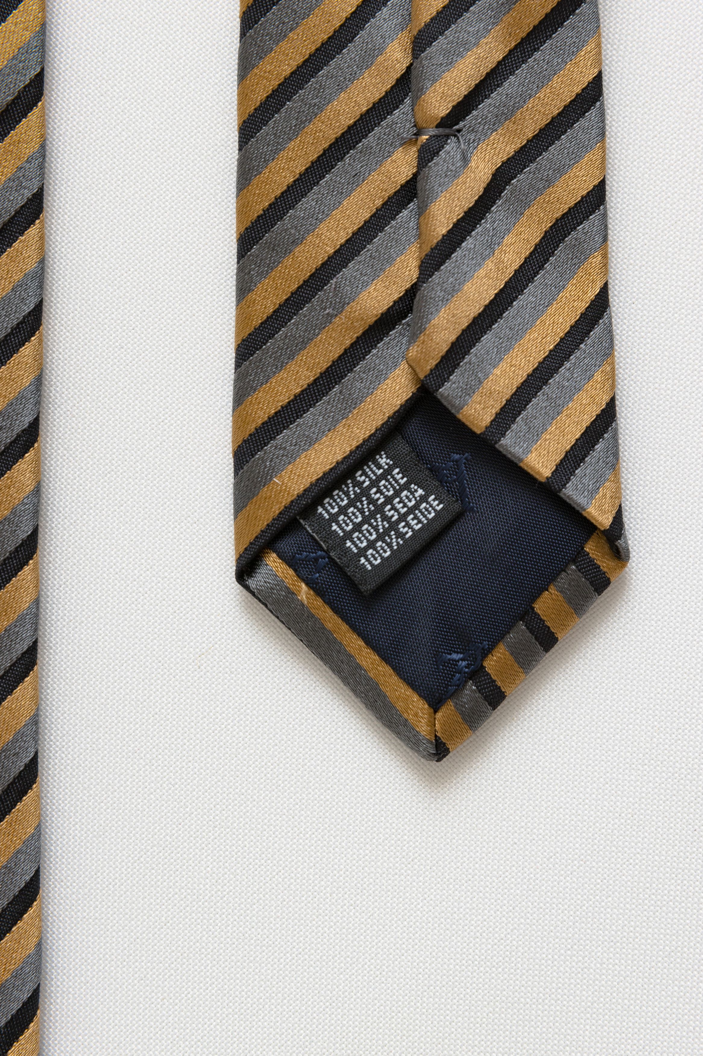 Pal Zileri Pal Zileri Tie striped pattern print necktie silk tie 049 Size ONE SIZE - 6 Thumbnail