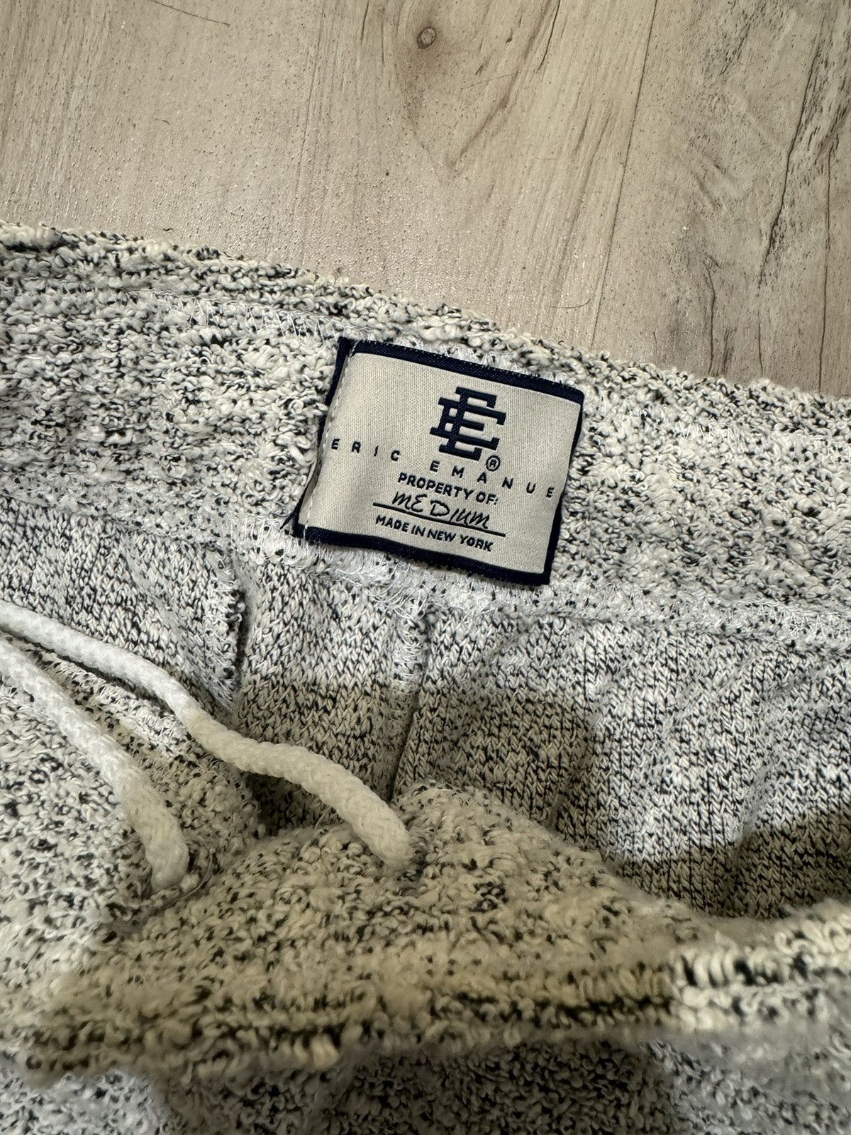 Eric Emanuel Eric Emanuel Grey Boucle w green EE sweatpants Size US 30 / EU 46 - 3 Thumbnail