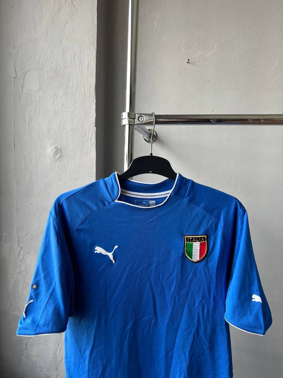 Puma 2003/04 ITALY(ITALIA) NATIONAL TEAM SOCCER JERSEY SHIRT L Size US L / EU 52-54 / 3 - 3 Thumbnail