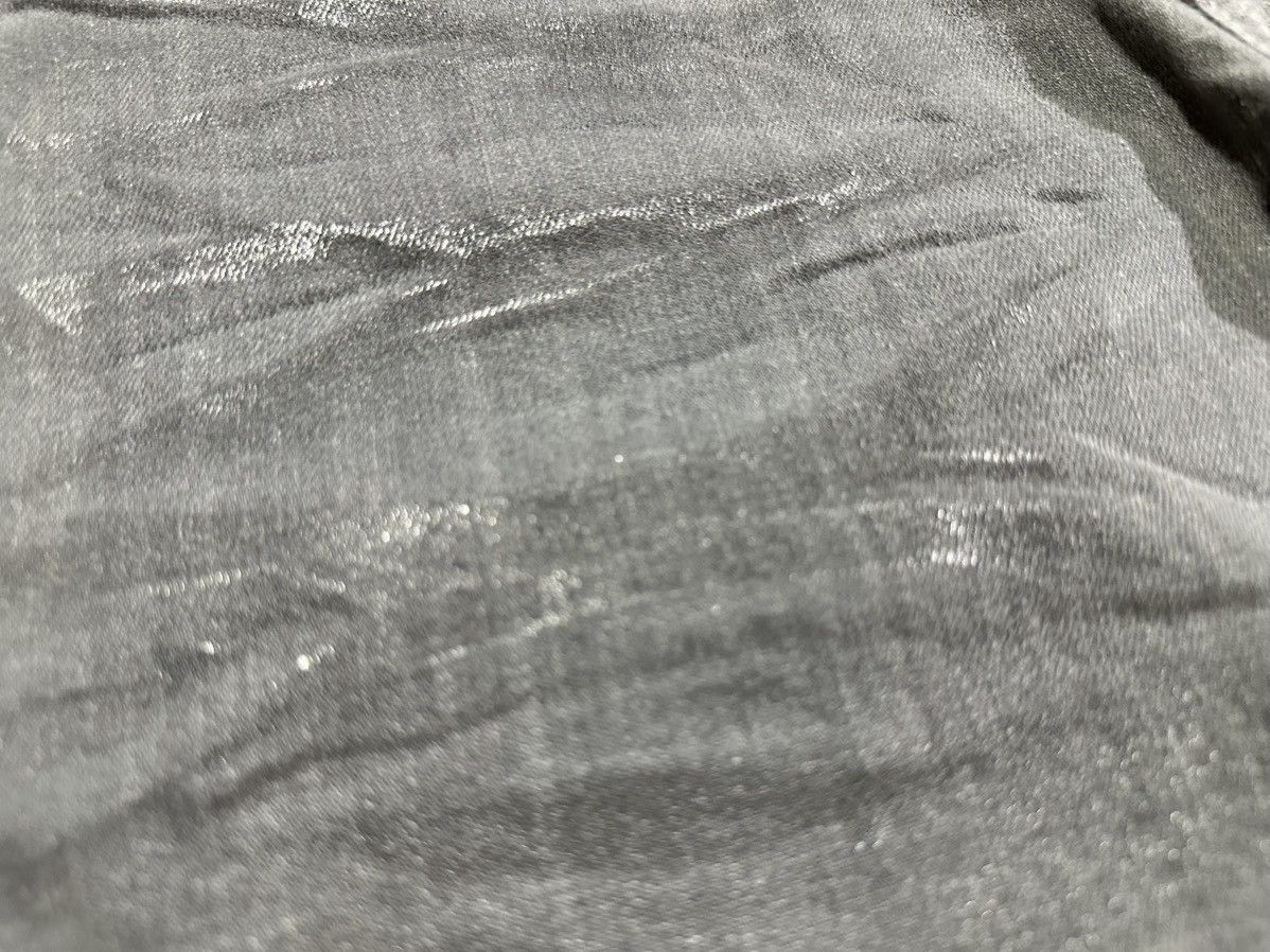 If Six Was Nine × Le Grande Bleu (L.G.B.) × Tornado Mart 🔥Y2K Archived Tornado Mart Denim Charcoal Mud Wash Glitter Size US 30 / EU 46 - 6 Thumbnail