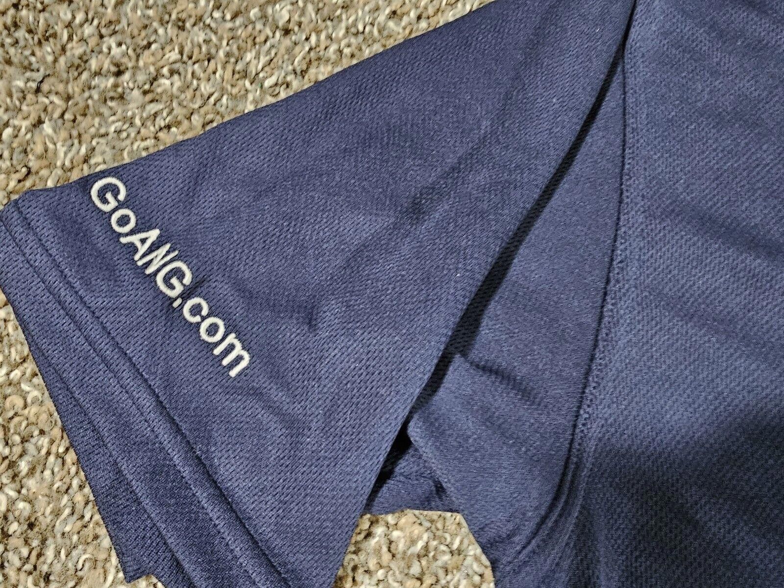 Designer Air National Guard GoANG blue MED polo USA MADE Seam Issue Size US M / EU 48-50 / 2 - 2 Thumbnail