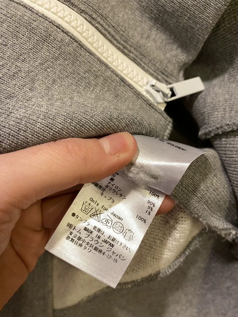 Thom Browne Thom Browne size2 Small shark embroidered zip hoodie Size US M / EU 48-50 / 2 - 7 Thumbnail