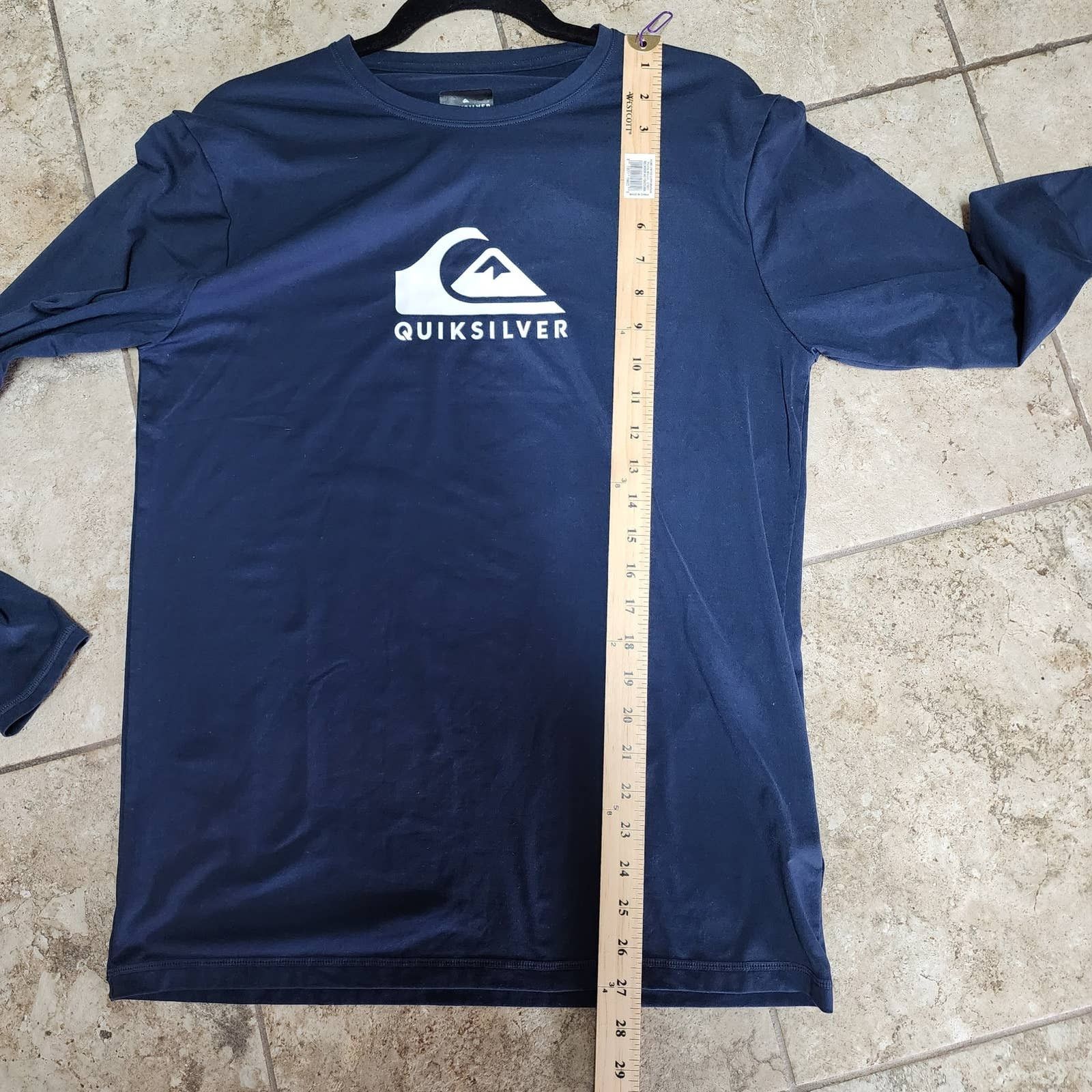 Quicksilver Mens Quicksilver Surfing Long sleeve shirt size Small Size US S / EU 44-46 / 1 - 8 Thumbnail
