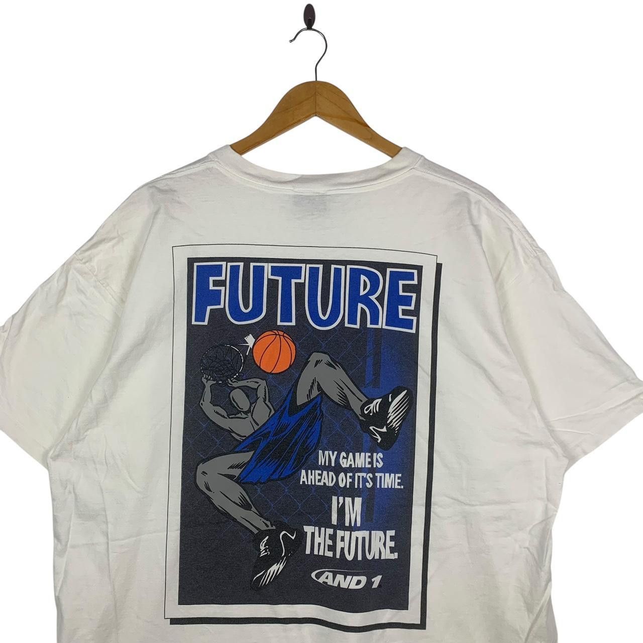 Vintage Vintage 90’ NBA AND1 FUTURE Basketball Jordan Tee Shirt Top Size US XXL / EU 58 / 5 - 7 Thumbnail