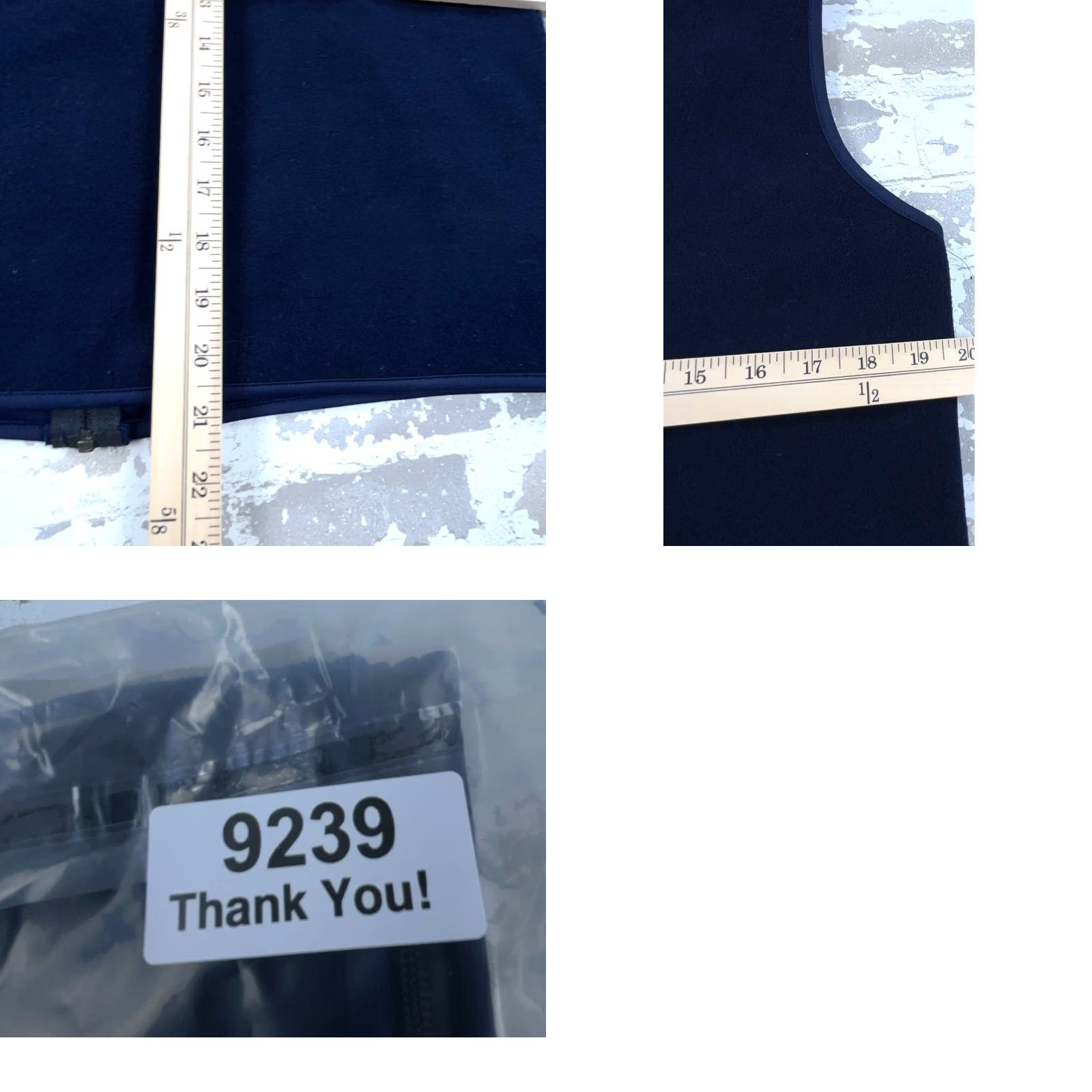 Ralph Lauren VINTAGE Ralph Lauren Vest Men M Navy Blue Fleece Zip Mock Neck Cotton Polyester Jacket Polo Golf Size US M / EU 48-50 / 2 - 8 Thumbnail