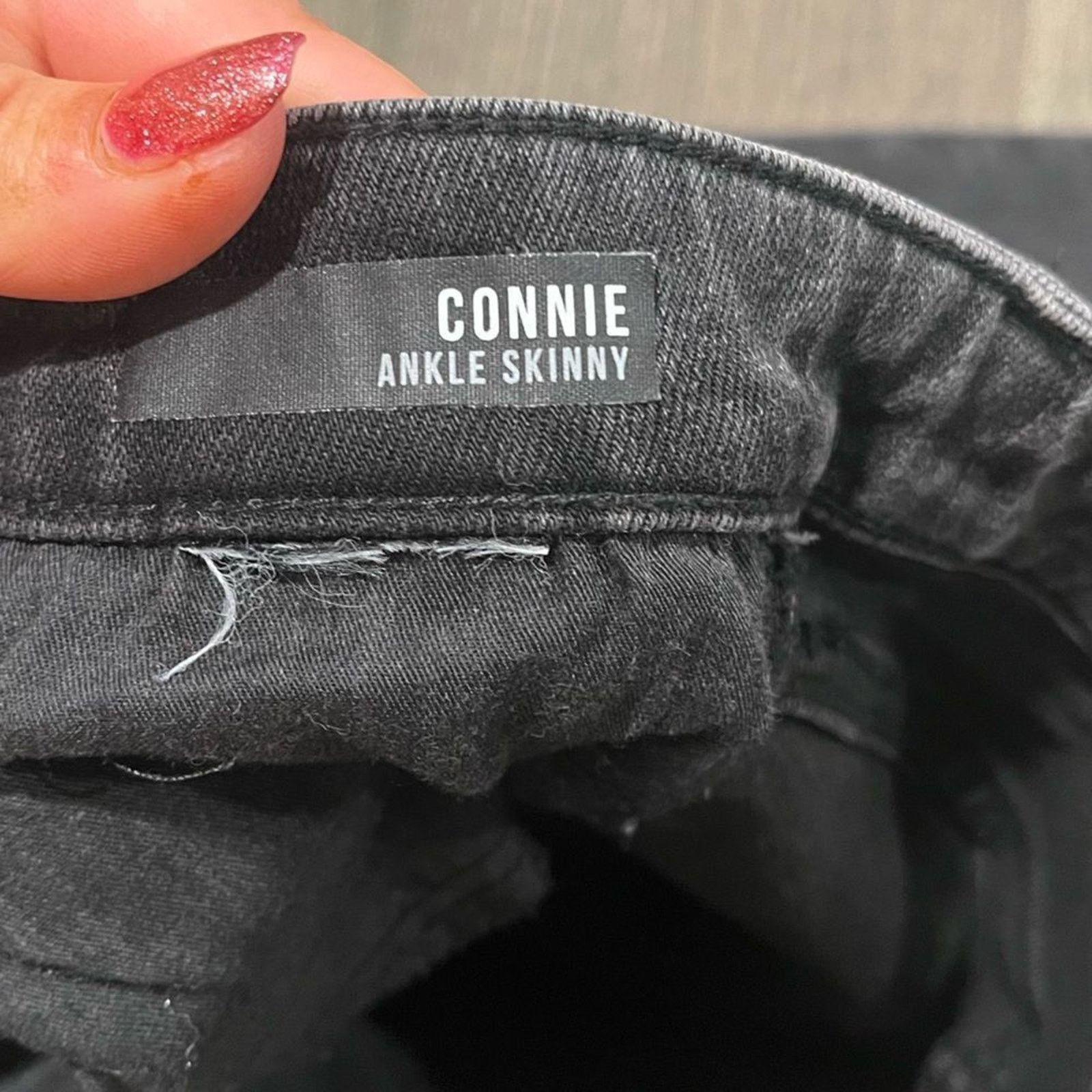 Vintage Kut from the Kloth Connie Ankle Skinny Denim Jeans Size 0 Size 25" / US 0 / IT 36 - 6 Thumbnail