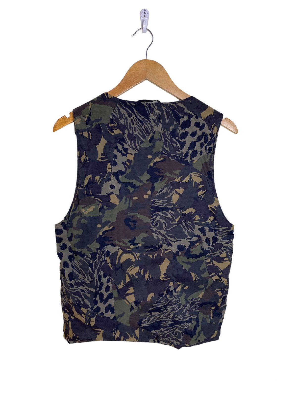 Hysteric Glamour Rare🔥Hysteric Glamour Reversible Camo Polartec Vest Jacket Size US XS / EU 42 / 0 - 2 Thumbnail