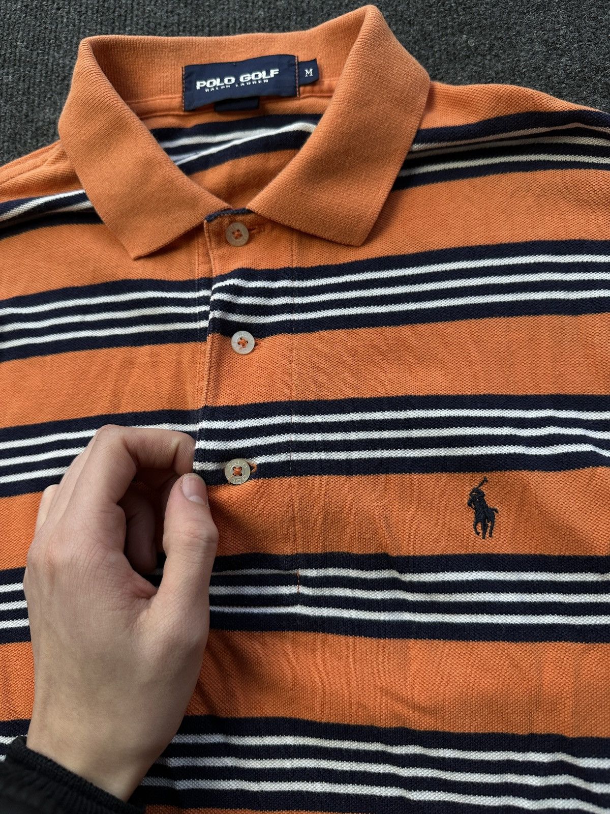 Ralph Lauren 🚨 RALPH LAUREN POLO STRIPED WITH PONY LOGO Y2K LUXURY Size US M / EU 48-50 / 2 - 6 Thumbnail