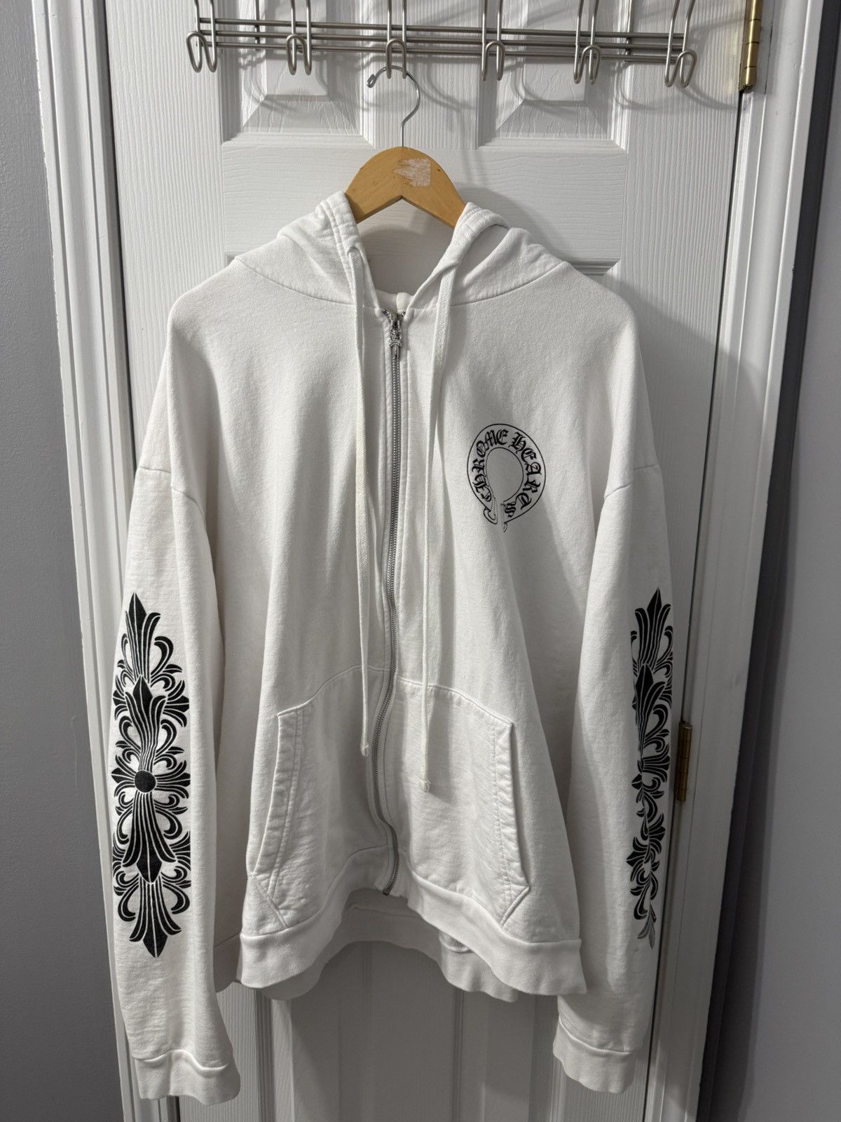 Chrome Hearts Chrome Hearts Floral Zip Up Size XXL Size US XXL / EU 58 / 5 - 1 Thumbnail