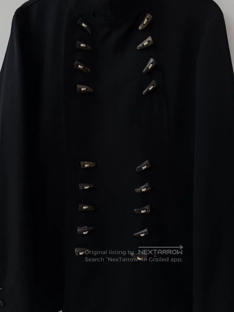 Yohji Yamamoto Yohji Yamamoto 12AW Horn Breasted Suit Jacket Size US S / EU 44-46 / 1 - 6 Thumbnail