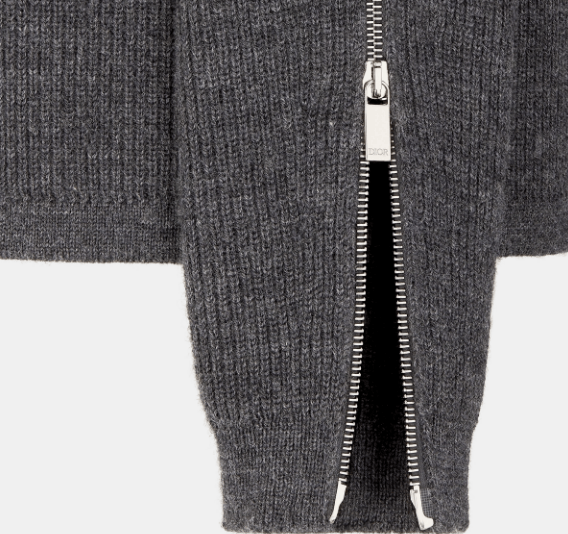 Dior o1w1db10525 493M63 Couture Sweater in Gray Size US M / EU 48-50 / 2 - 3 Thumbnail